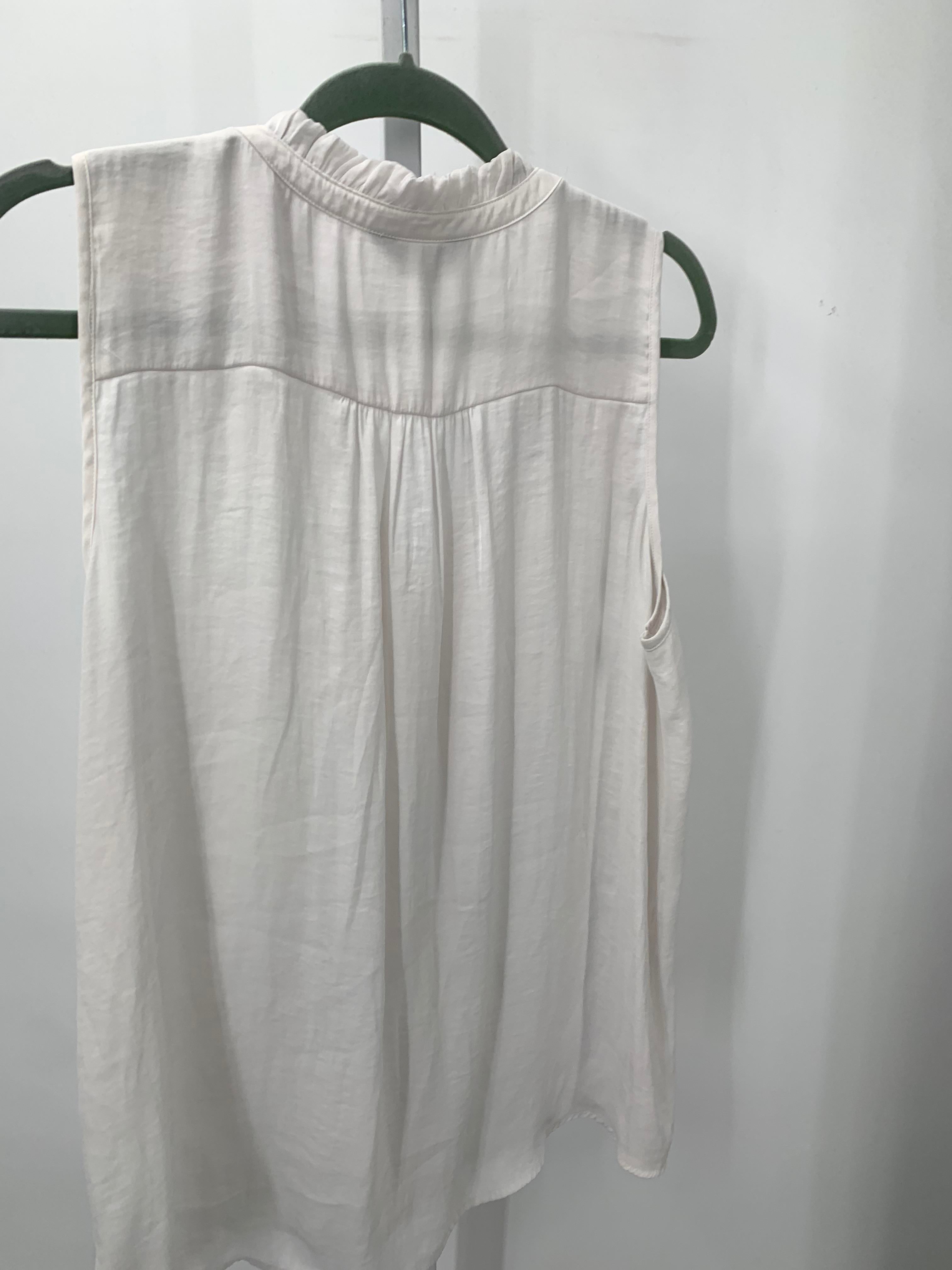 Vera Wang Size Large Misses Sleeveless Shirt