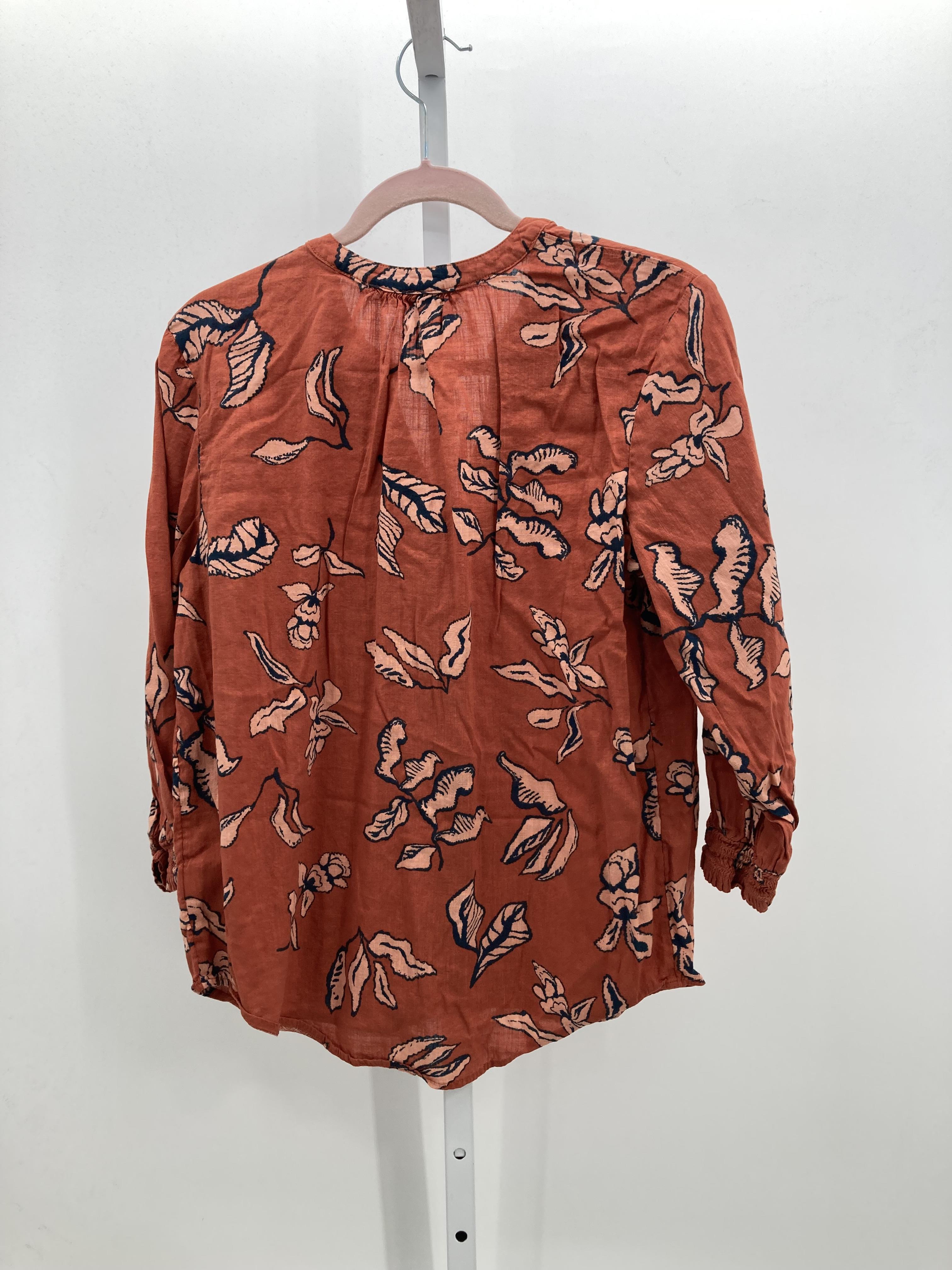 Sonoma Size Medium Misses 3/4 Sleeve Shirt