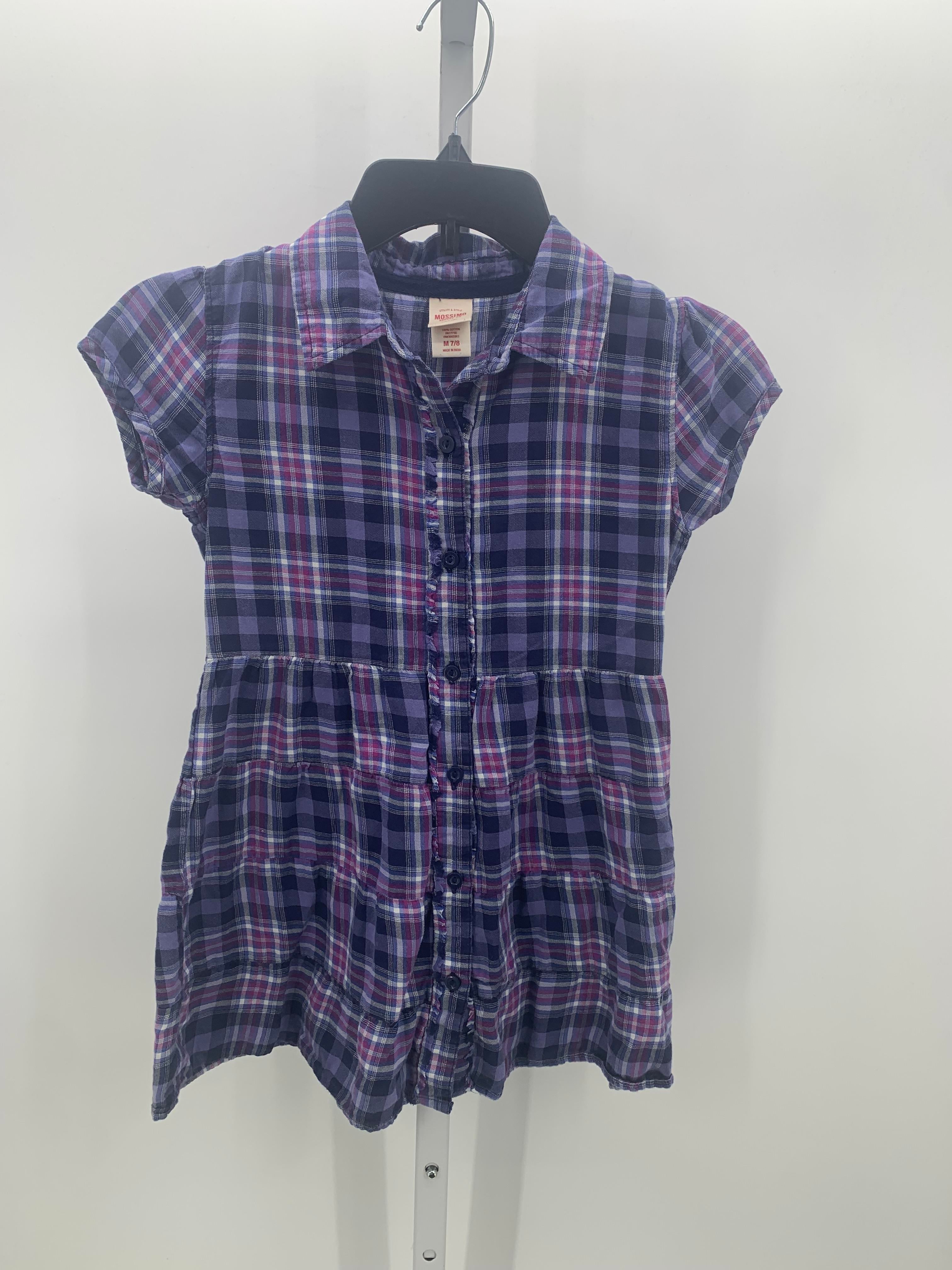 Mossimo Size 7-8 Girls Short Sleeve Dress