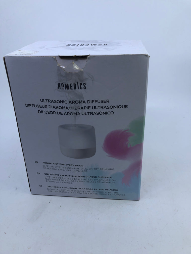 NIB HOMEDICS ULTRASONIC AROMA DIFFUSER.