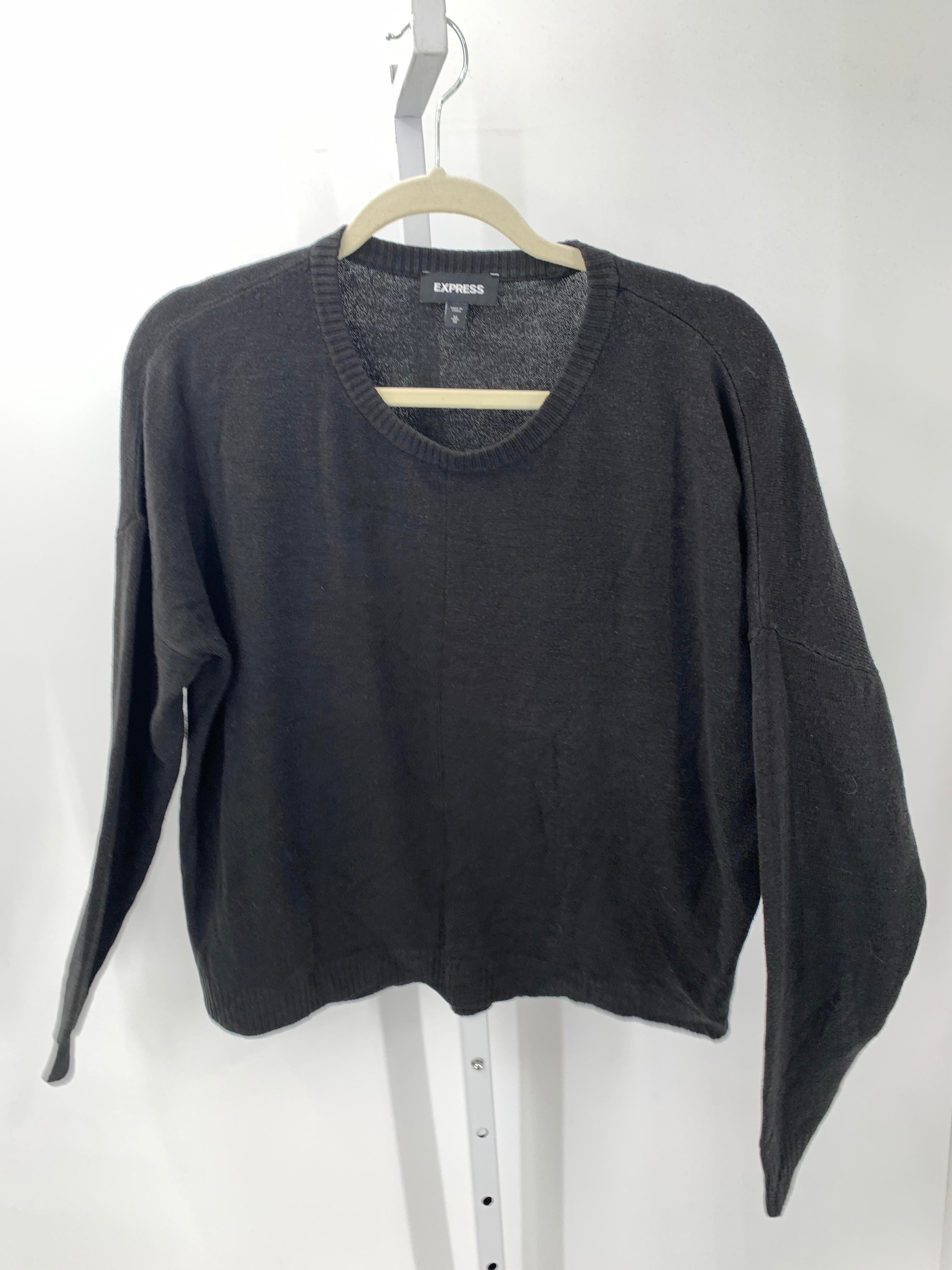 Express Size Medium Misses Long Slv Sweater