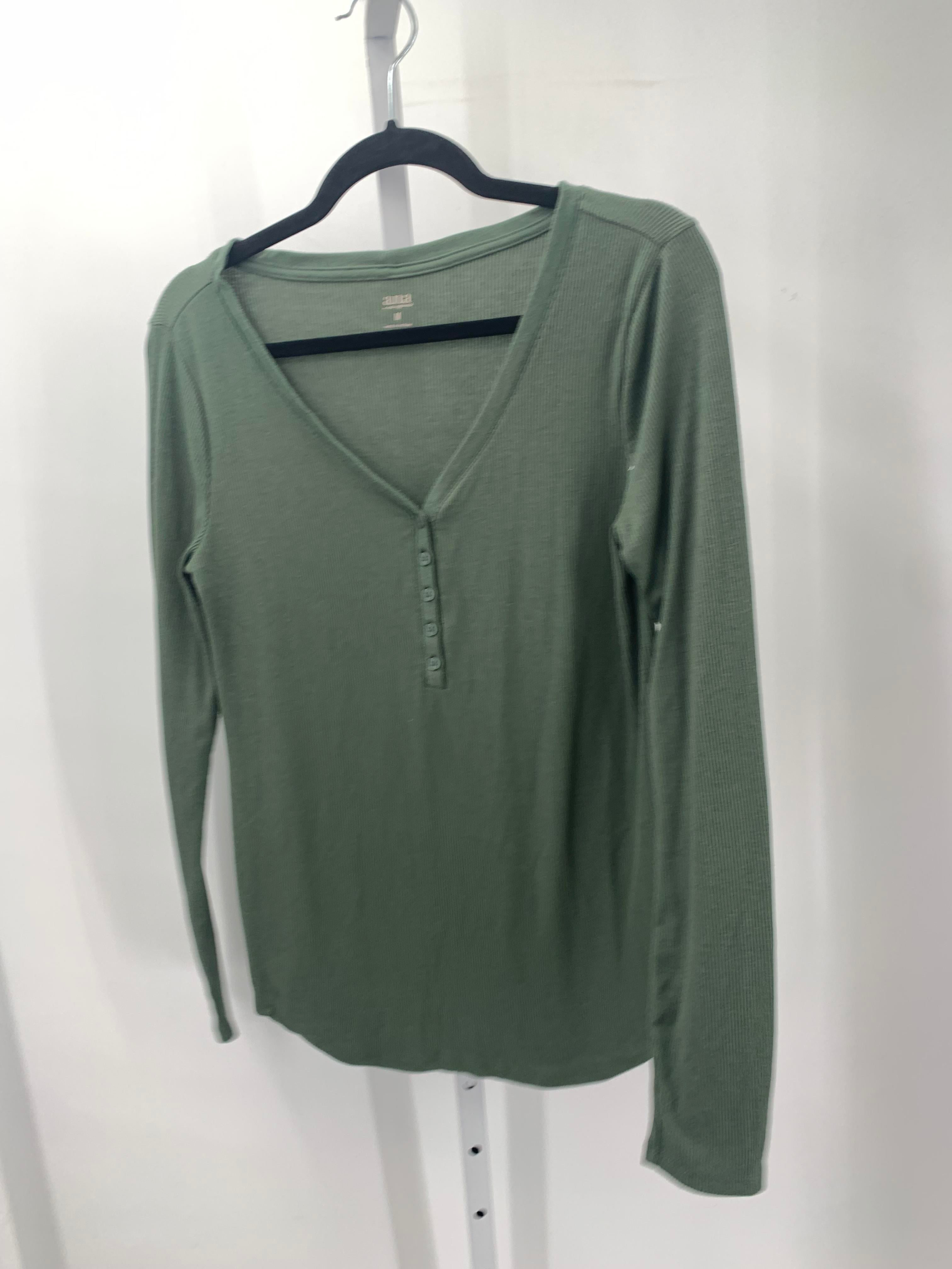 A.N.A. Size Medium Misses Long Sleeve Shirt