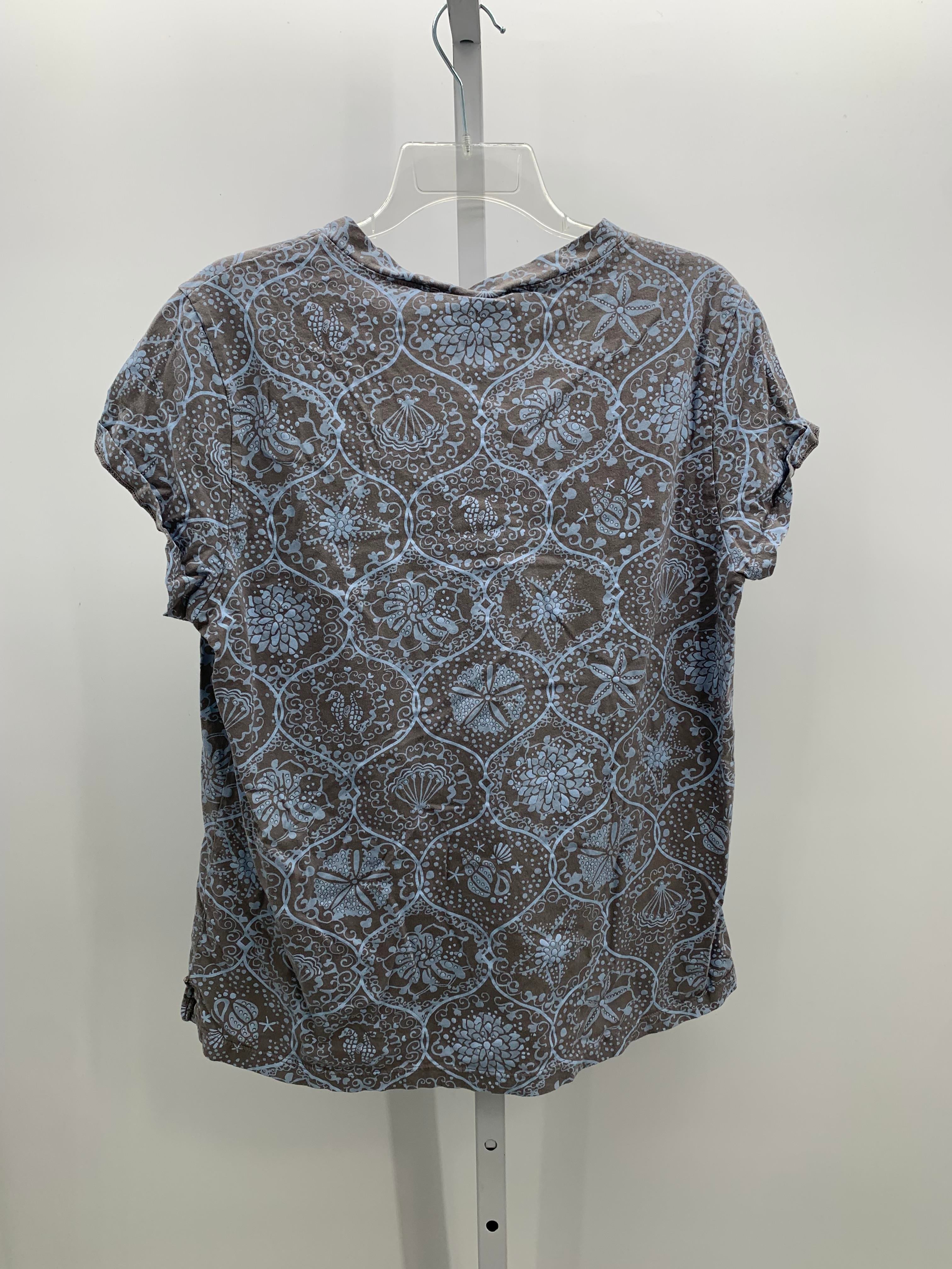 Size Extra Large Misses Short Sleeve Shirt