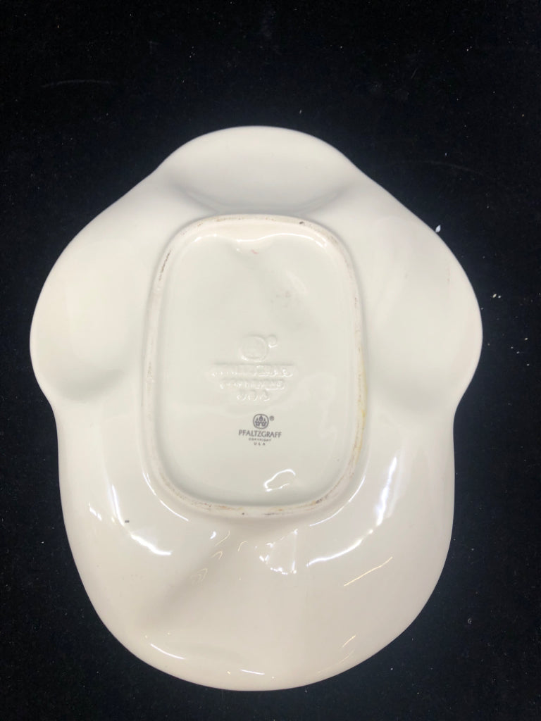 PFALTZGRAFF SNOWMAN PLATE.