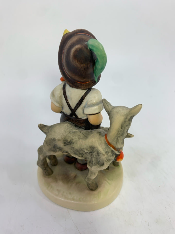 VTG HUMMEL LITTLE GOAT HERDER FIGURINE.