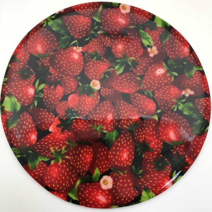 New - Andreas Silicon Jar Opener - Strawberry
