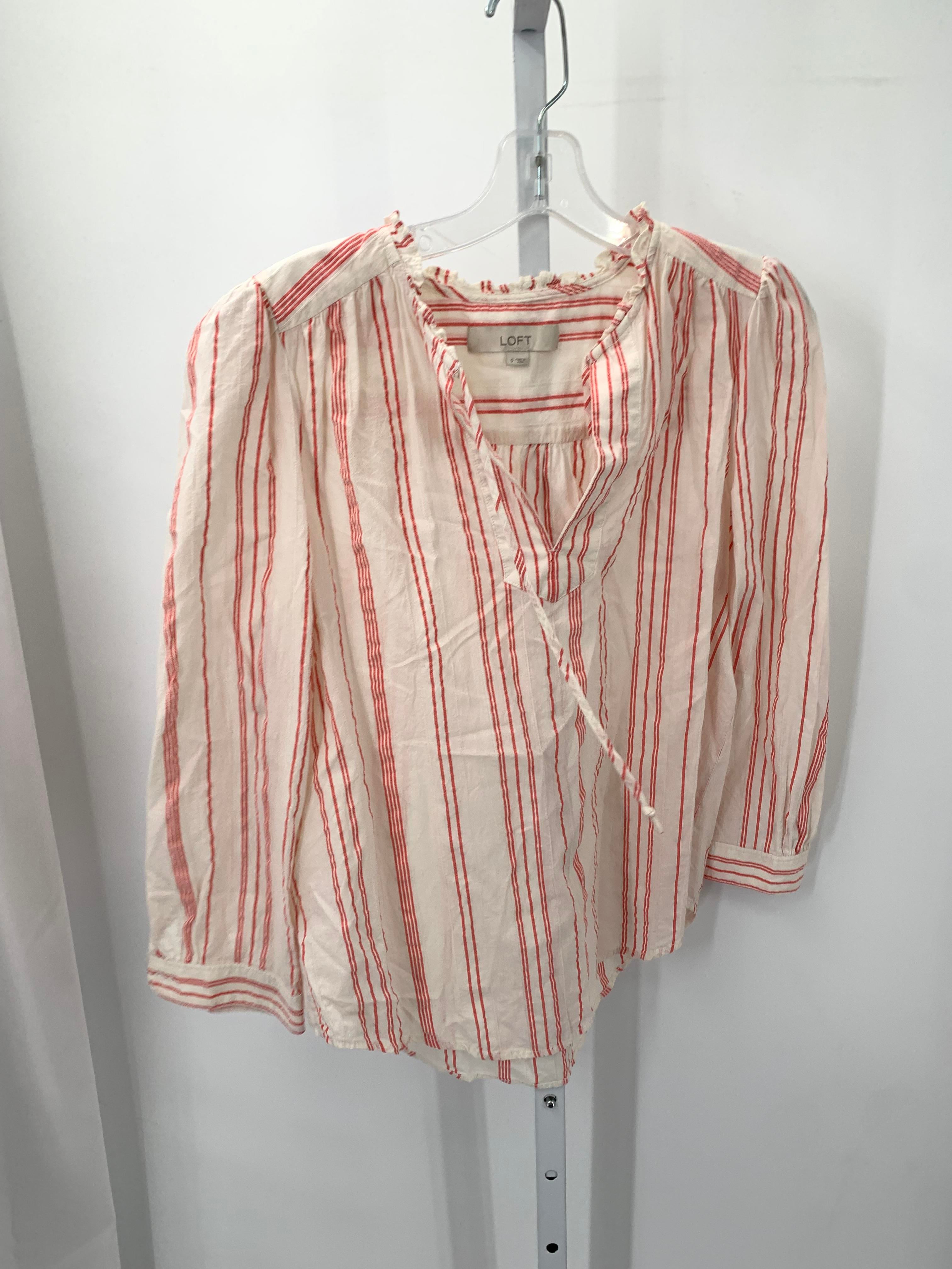 Loft Size Small Misses 3/4 Sleeve Shirt