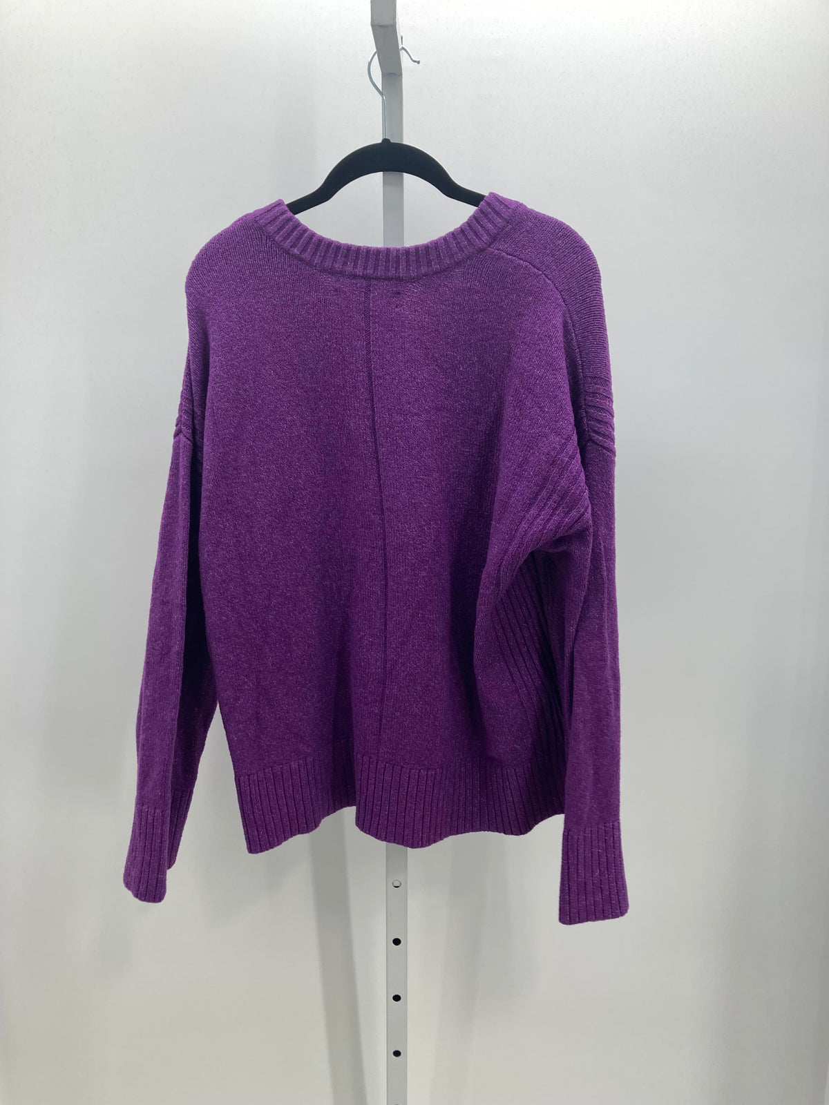 Loft Size Large Misses Long Slv Sweater