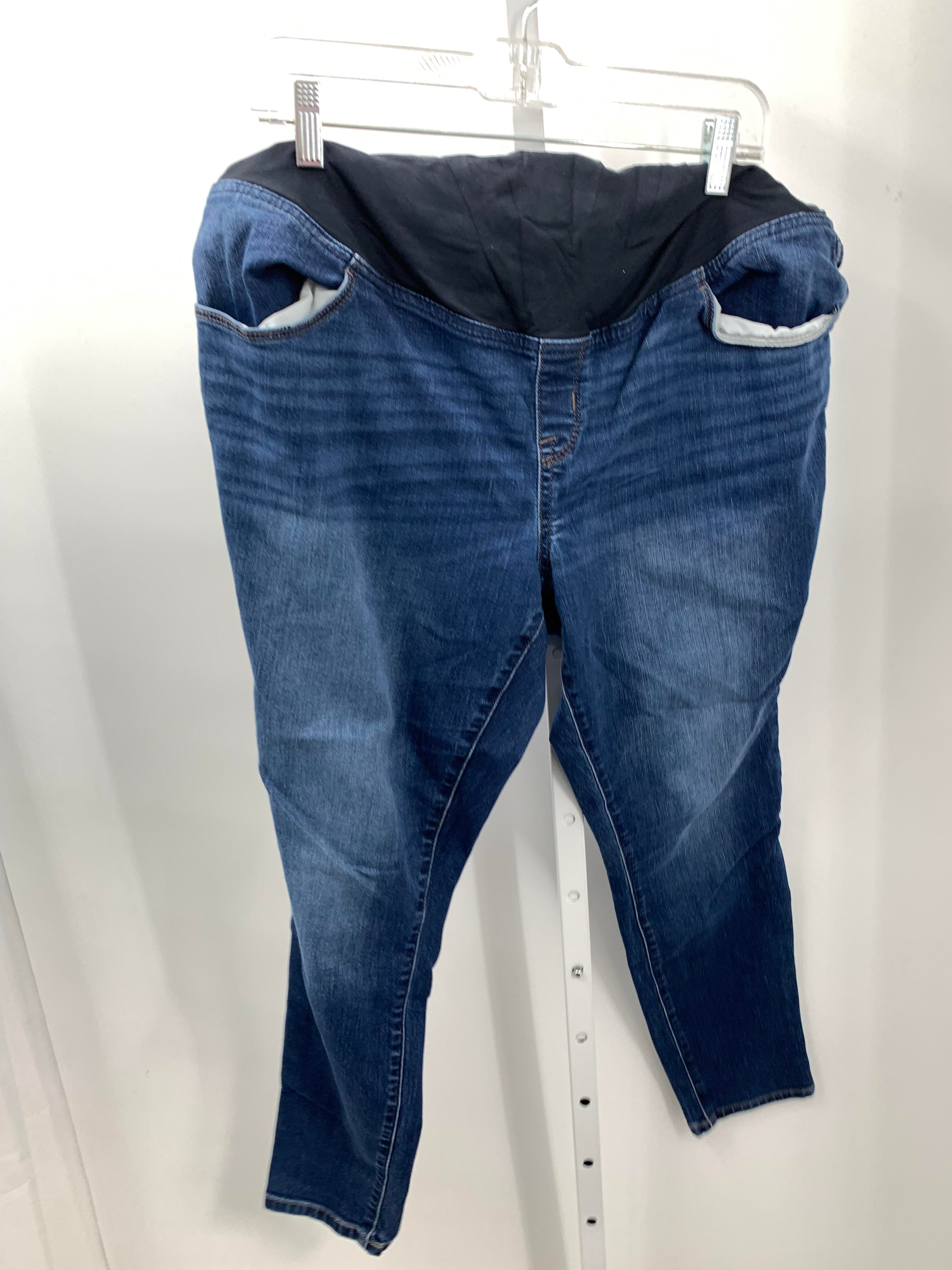 Isabel Denim Size 16 Maternity Jeans