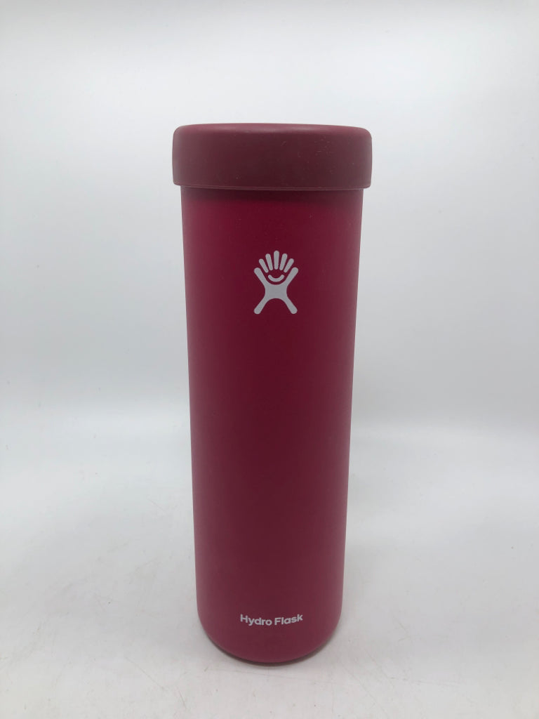 HYDRO FLASK PINK TANDEM CAN HOLDER.