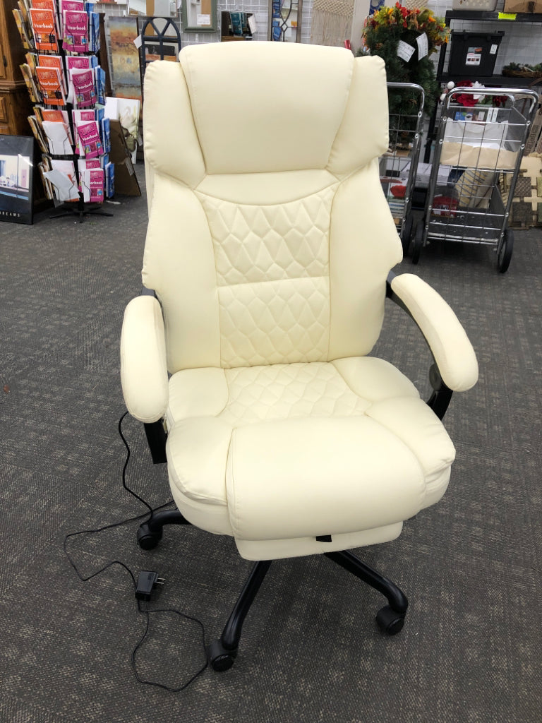 MASSAGING DESK CHAIR.