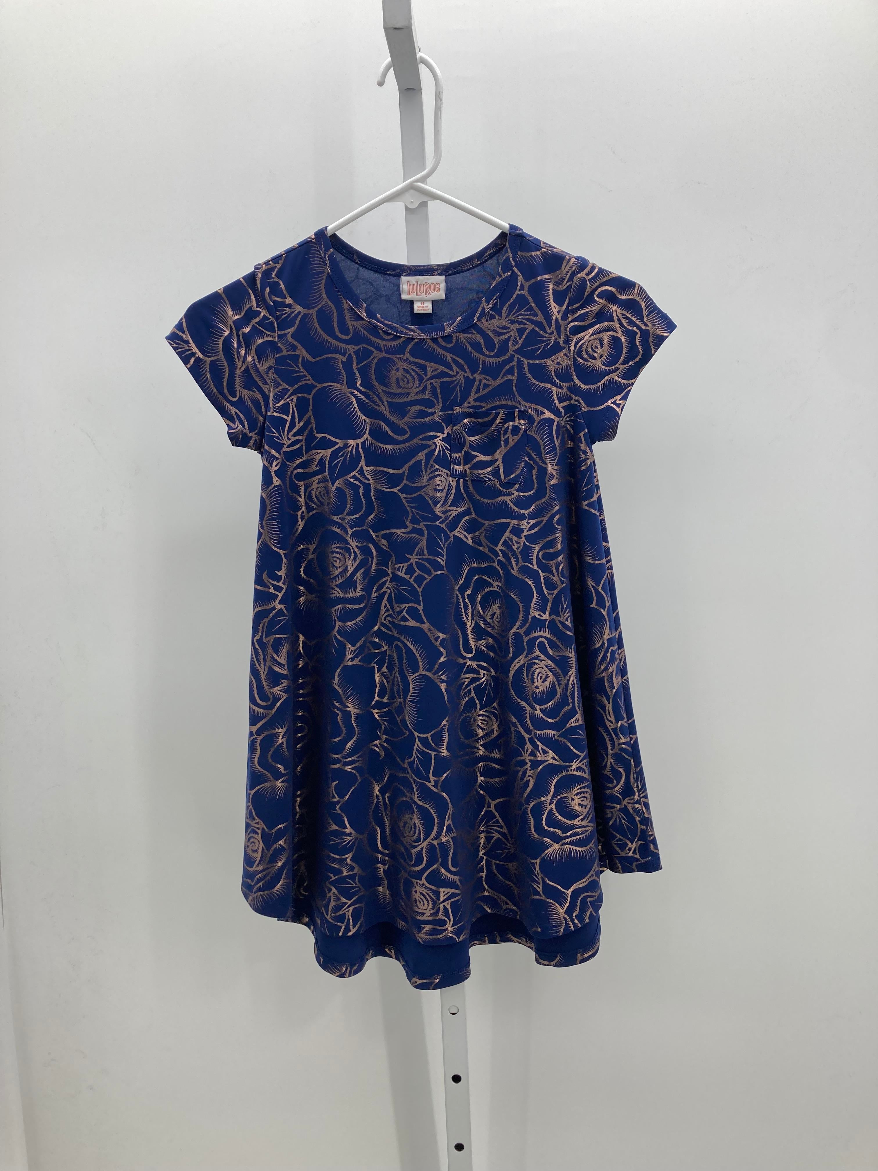 Lularoe Size 8 Girls Short Sleeve Dress