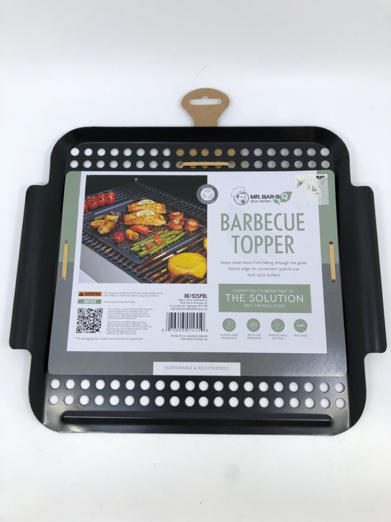 NWT BARBECUE TOPPER TRAY.