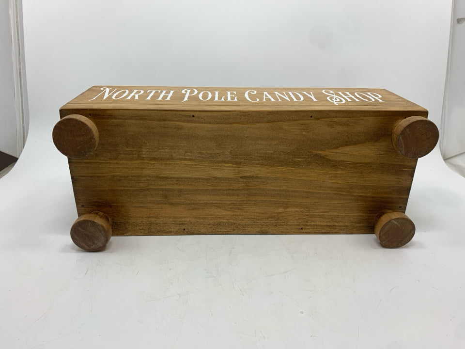 NORTH POLE CANDY SHOP BOX.
