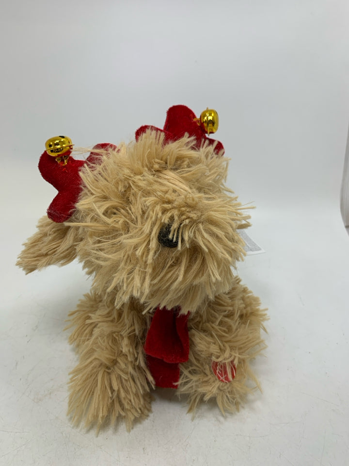 NWT DAN DEE BROWN DANCING CHRISTMAS DOG.