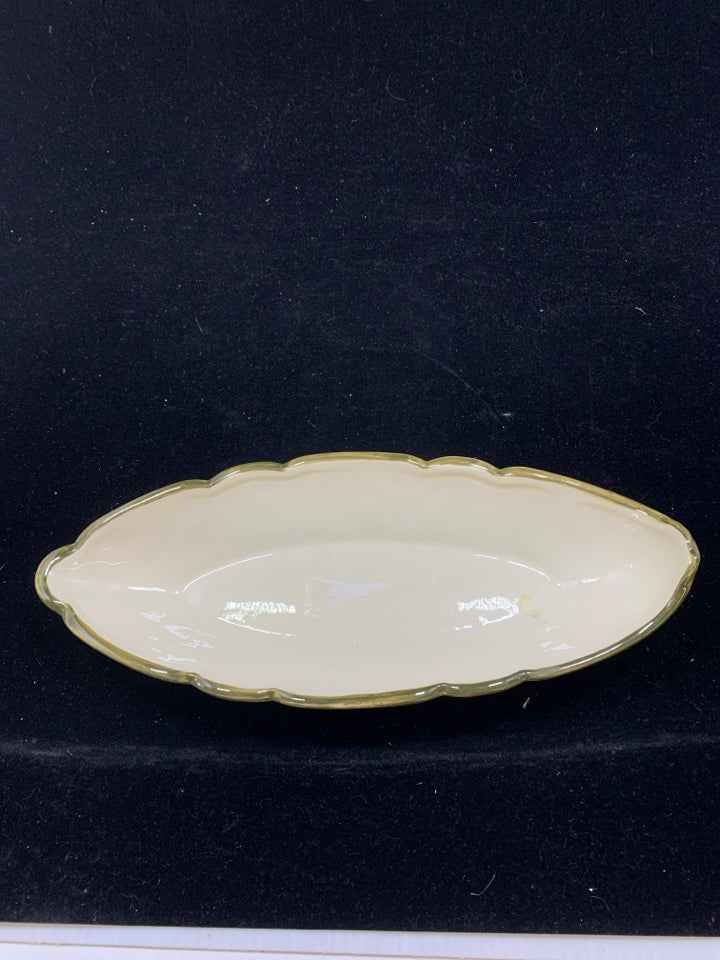 VTG OBLONG DESERT ROSE FRANCISCAN WARE TRAY.