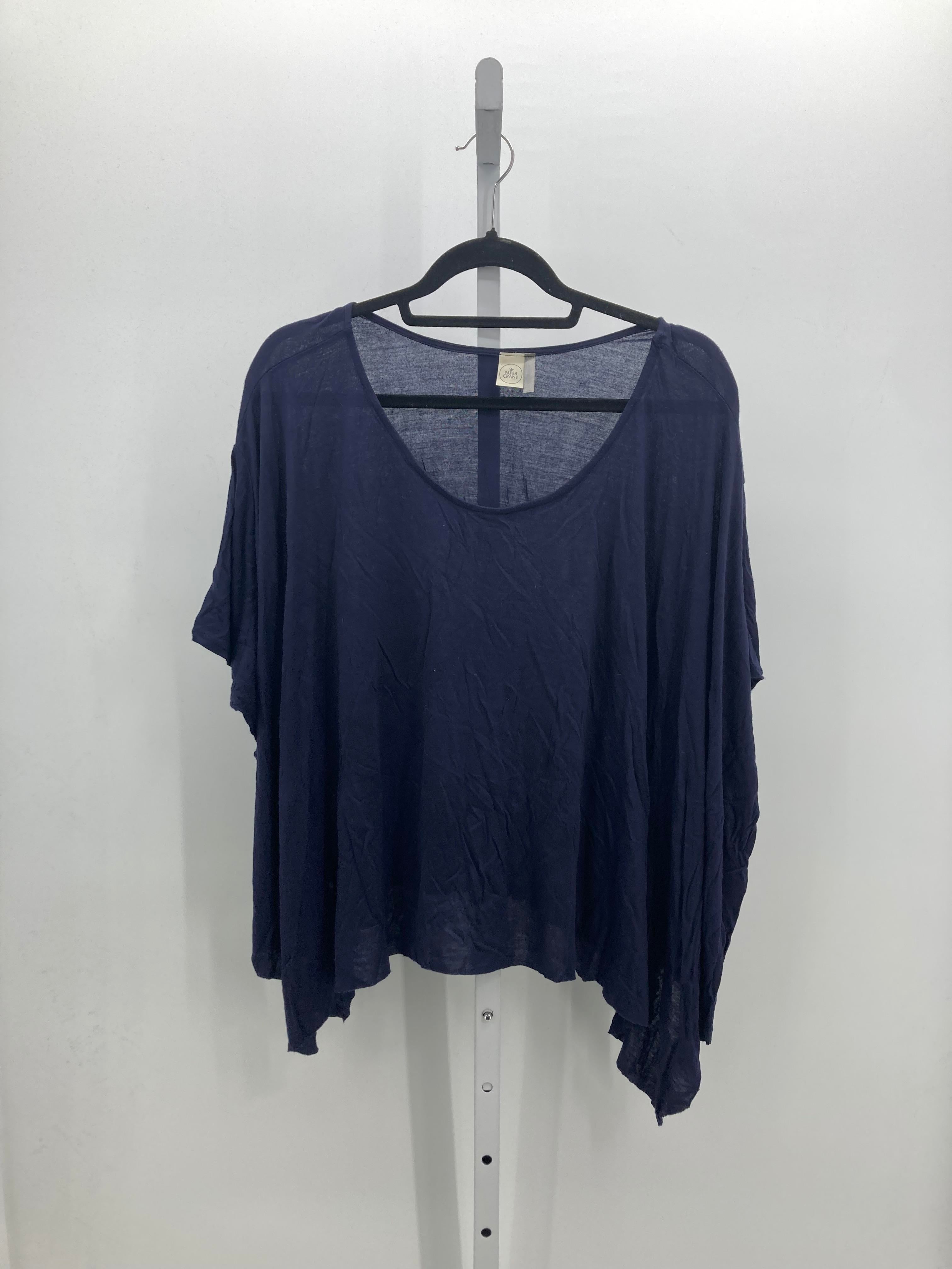 Paper Crane Size Medium Misses Short Sleeve Shirt