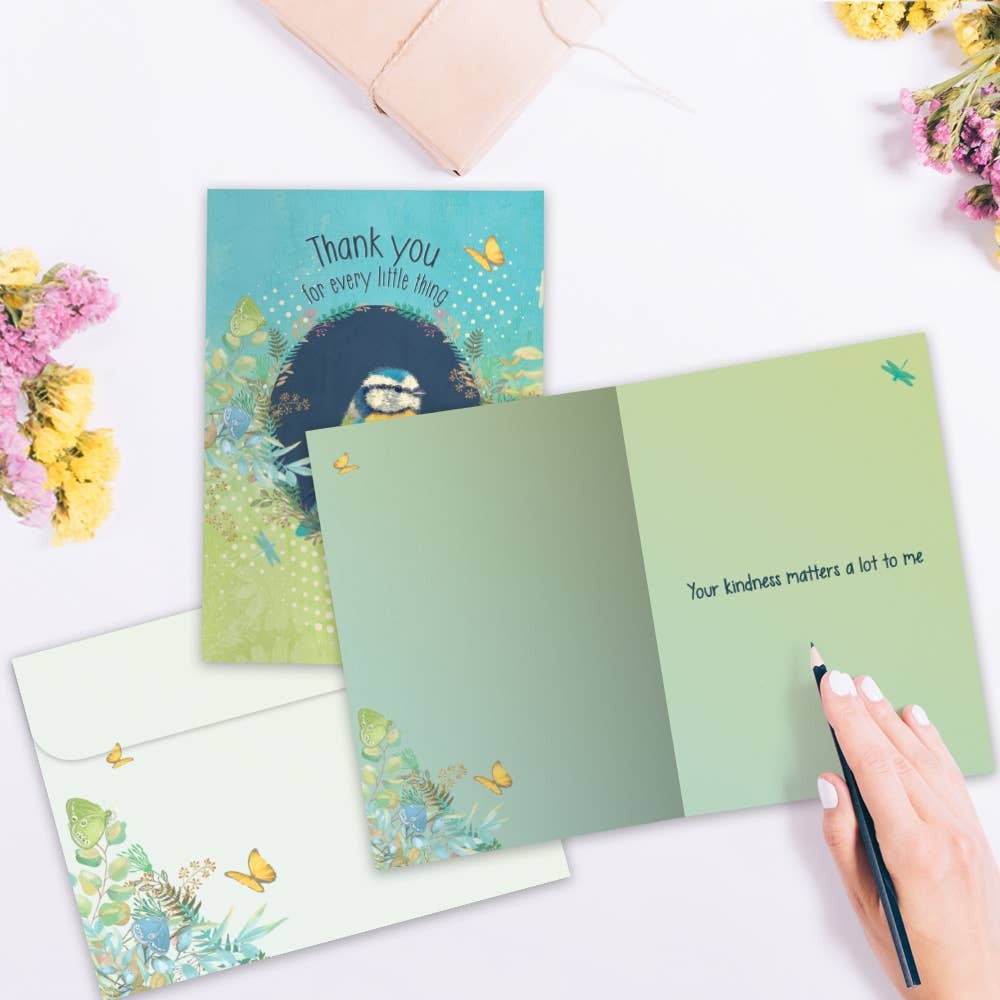 Bird Kindness, Thank You Card
