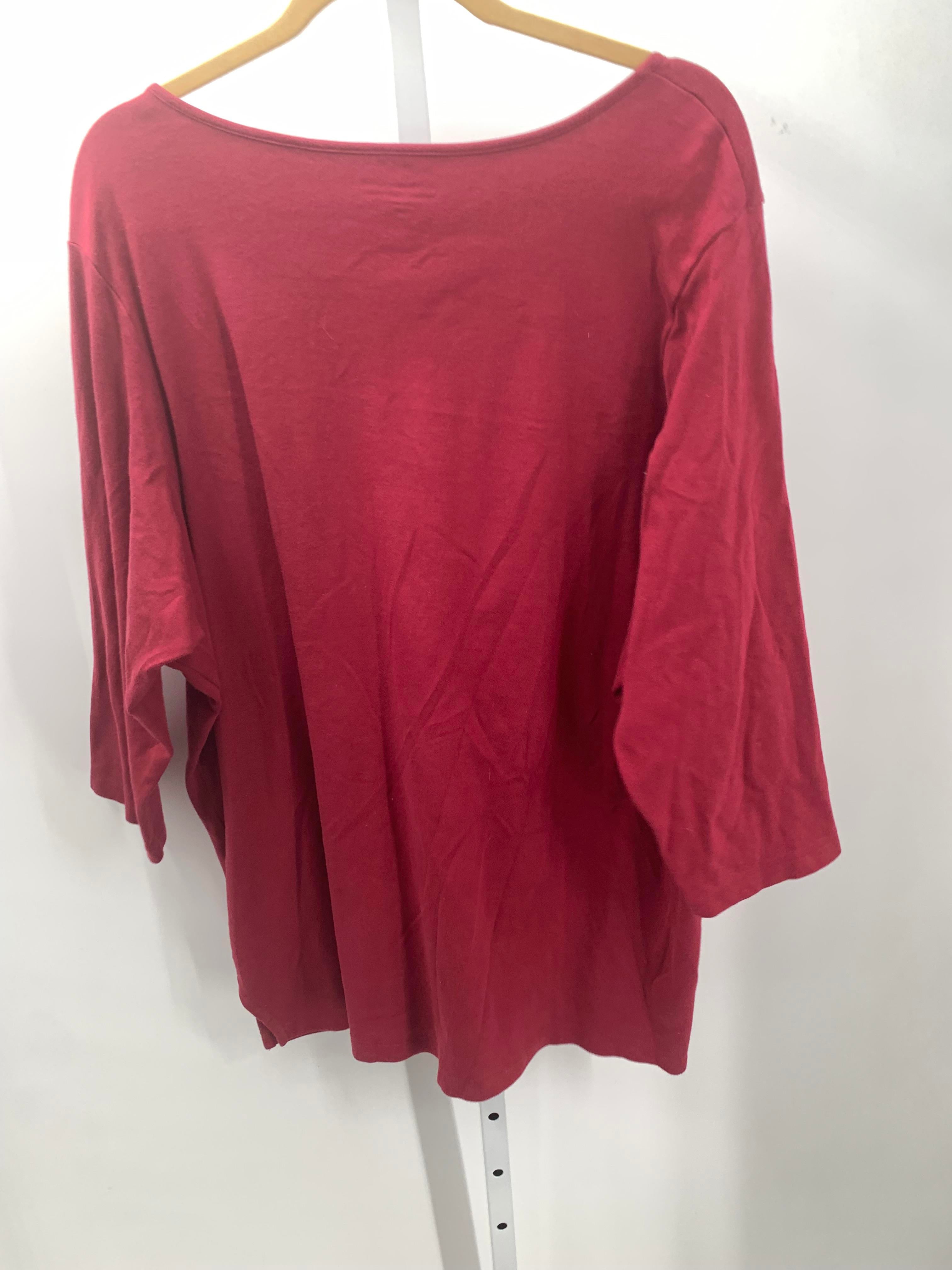 Coldwater Creek Size 3X Womens 3/4 Sleeve Shirt