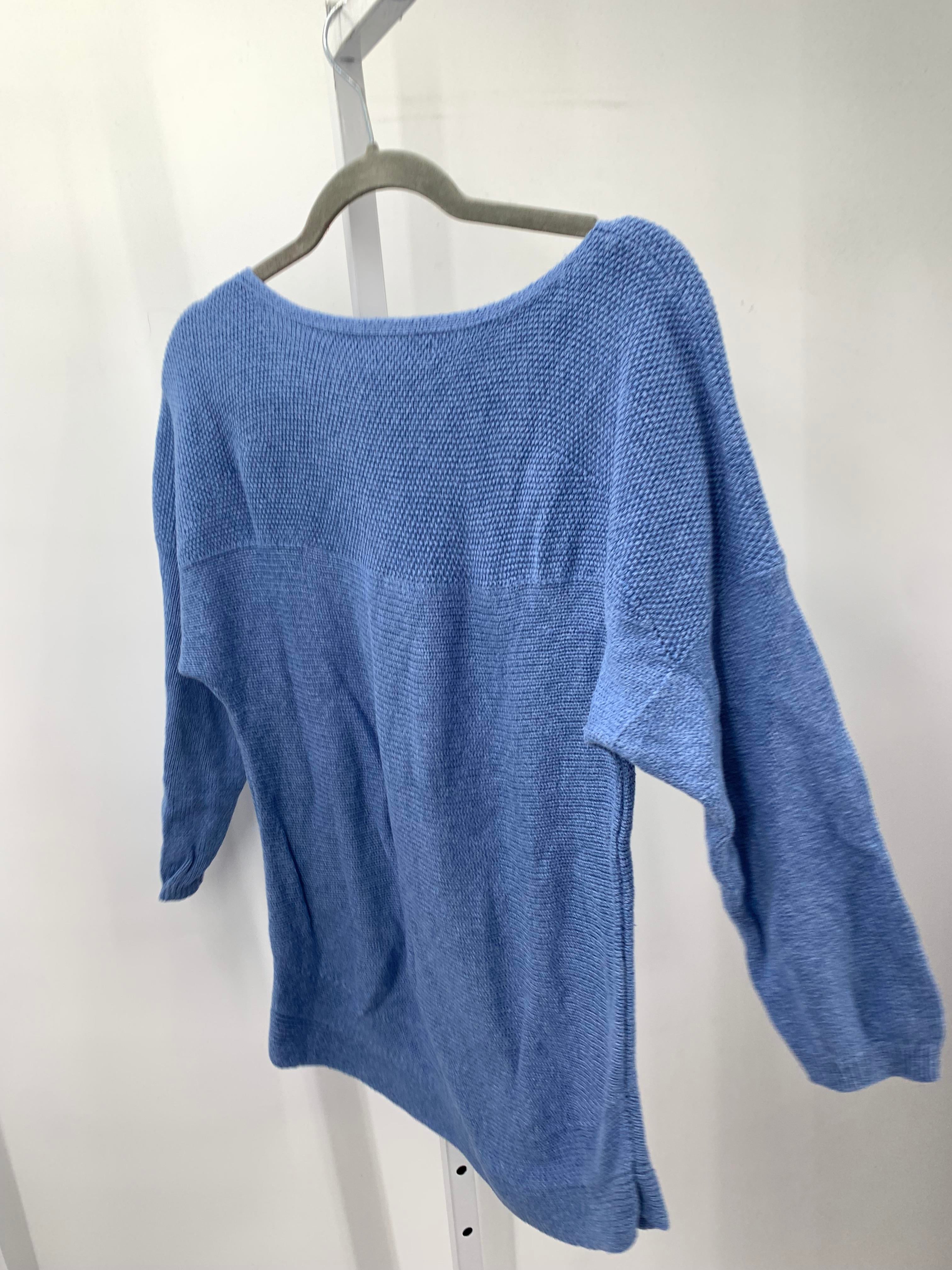 Croft & Barrow Size Large Misses 3/4 Sleeve Sweater