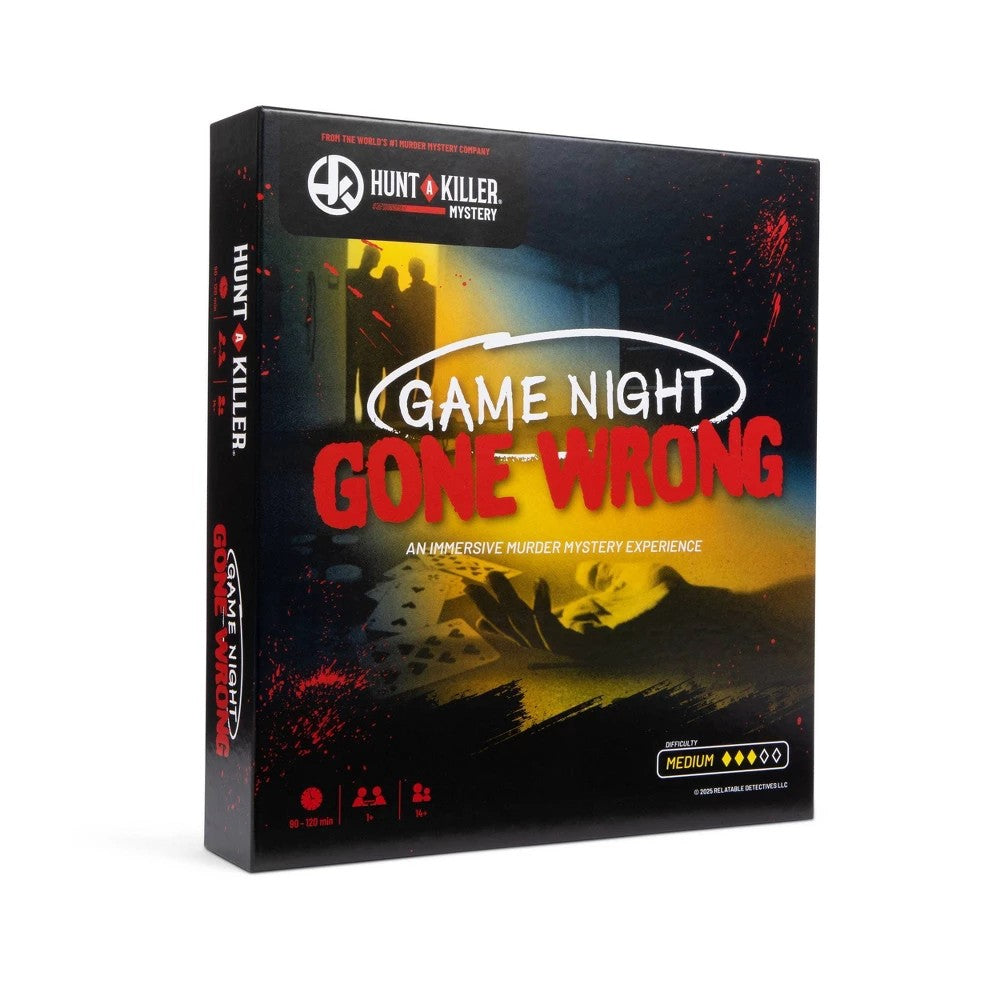 Hunt a Killer: Game Night Gone Wrong Murder Mystery an Immersive True Crime Expe