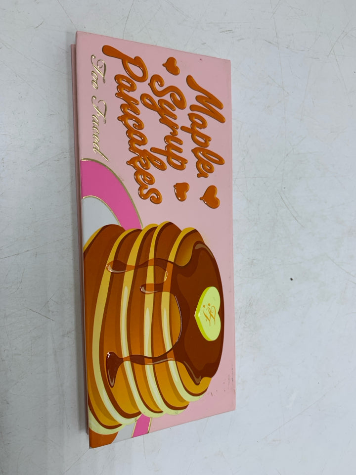Too Faced Maple Syrup Pancakes Limited Edition Eyeshadow Palette