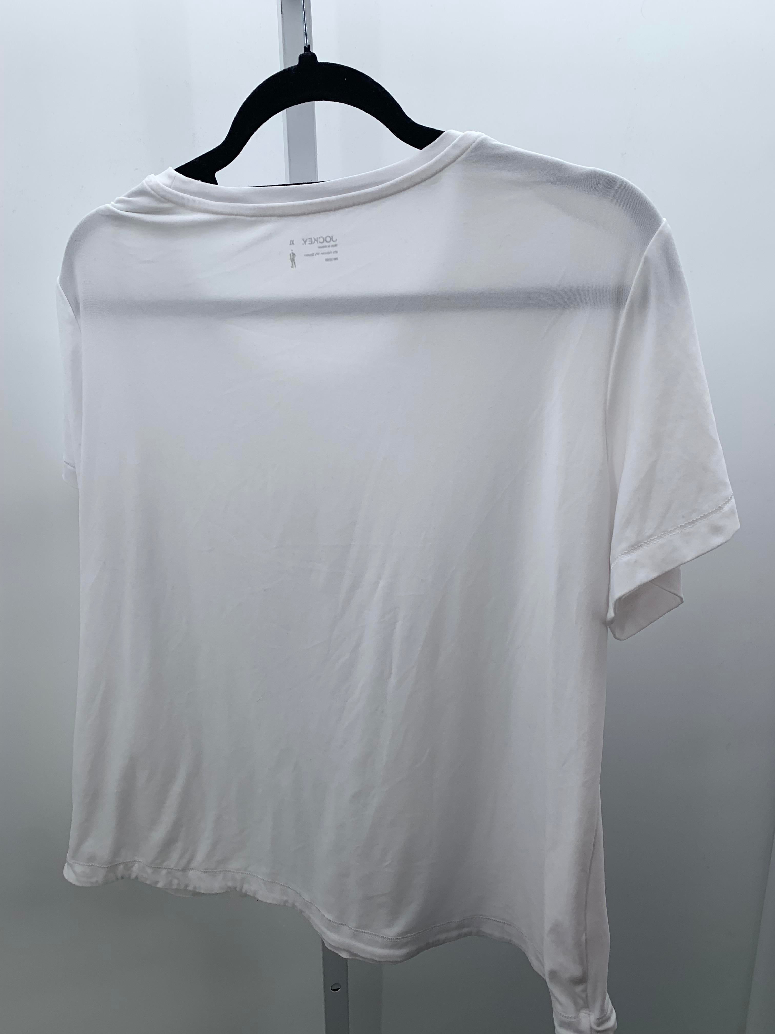 Jockey Size Extra Large Misses Short Sleeve Shirt