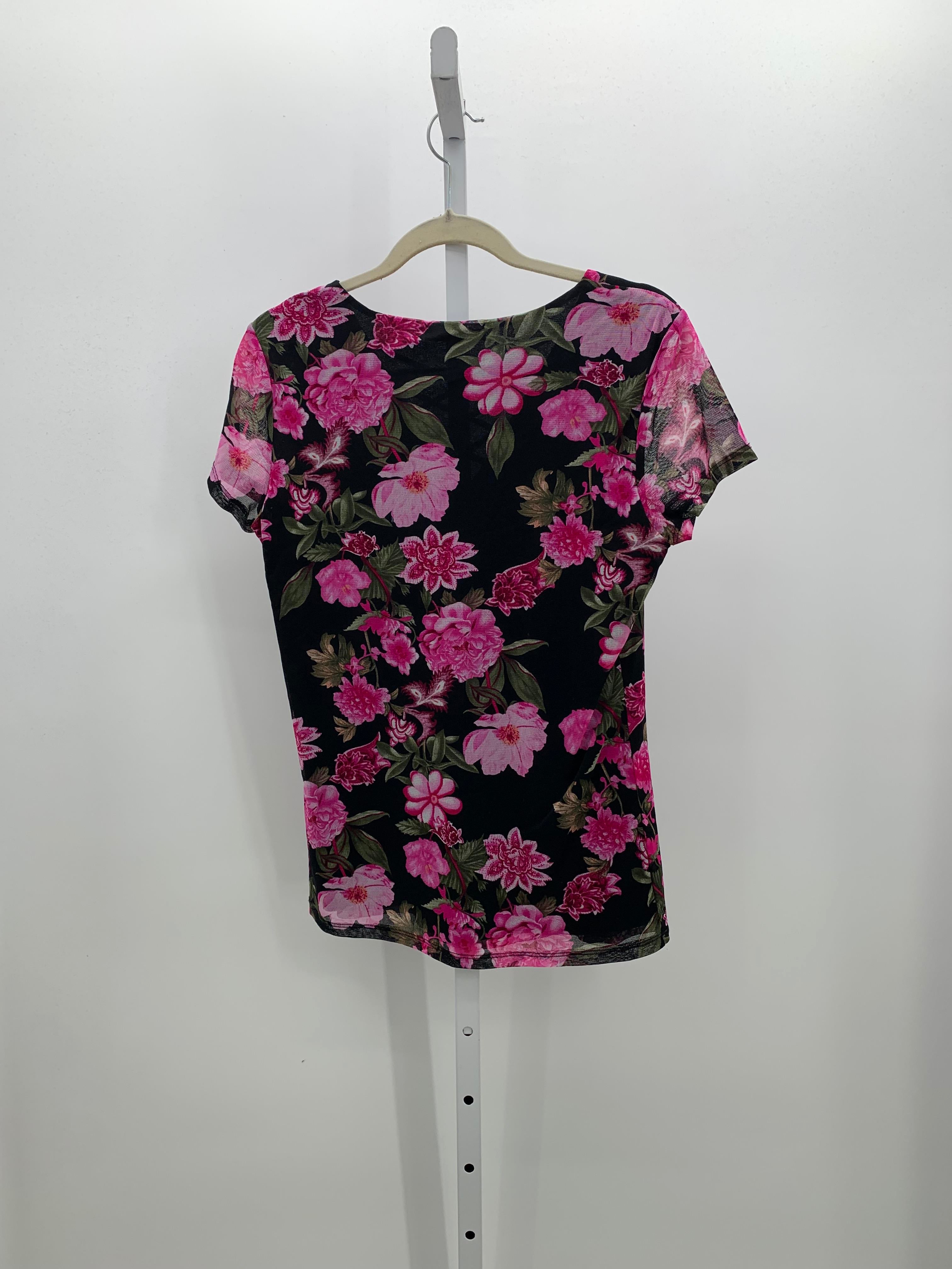INC Size Medium Misses Short Sleeve Shirt