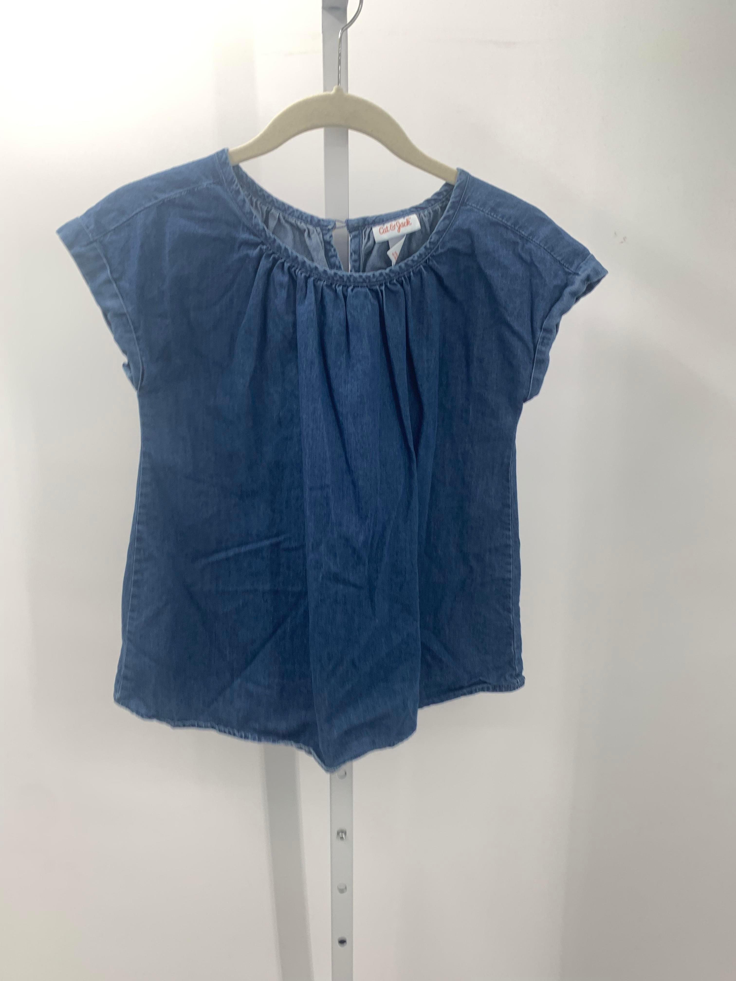 Cat & Jack Size 10-12 Girls Short Sleeve Shirt