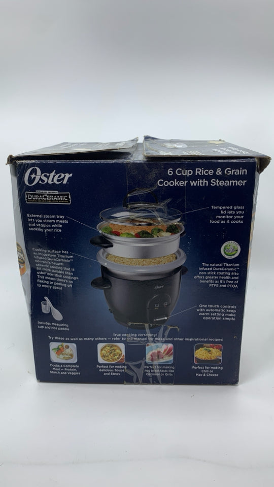 NIB OSTER RICE/GRAIN COOKER.