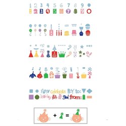 Cricut Cartridge, Celebrations -