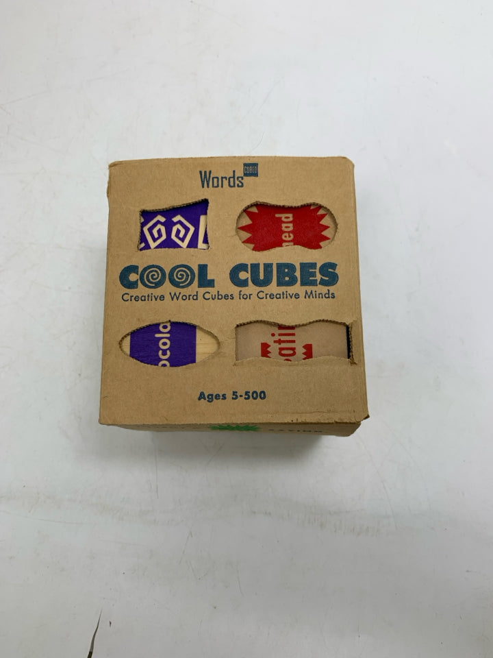 NIB COOL CUBES GAME.