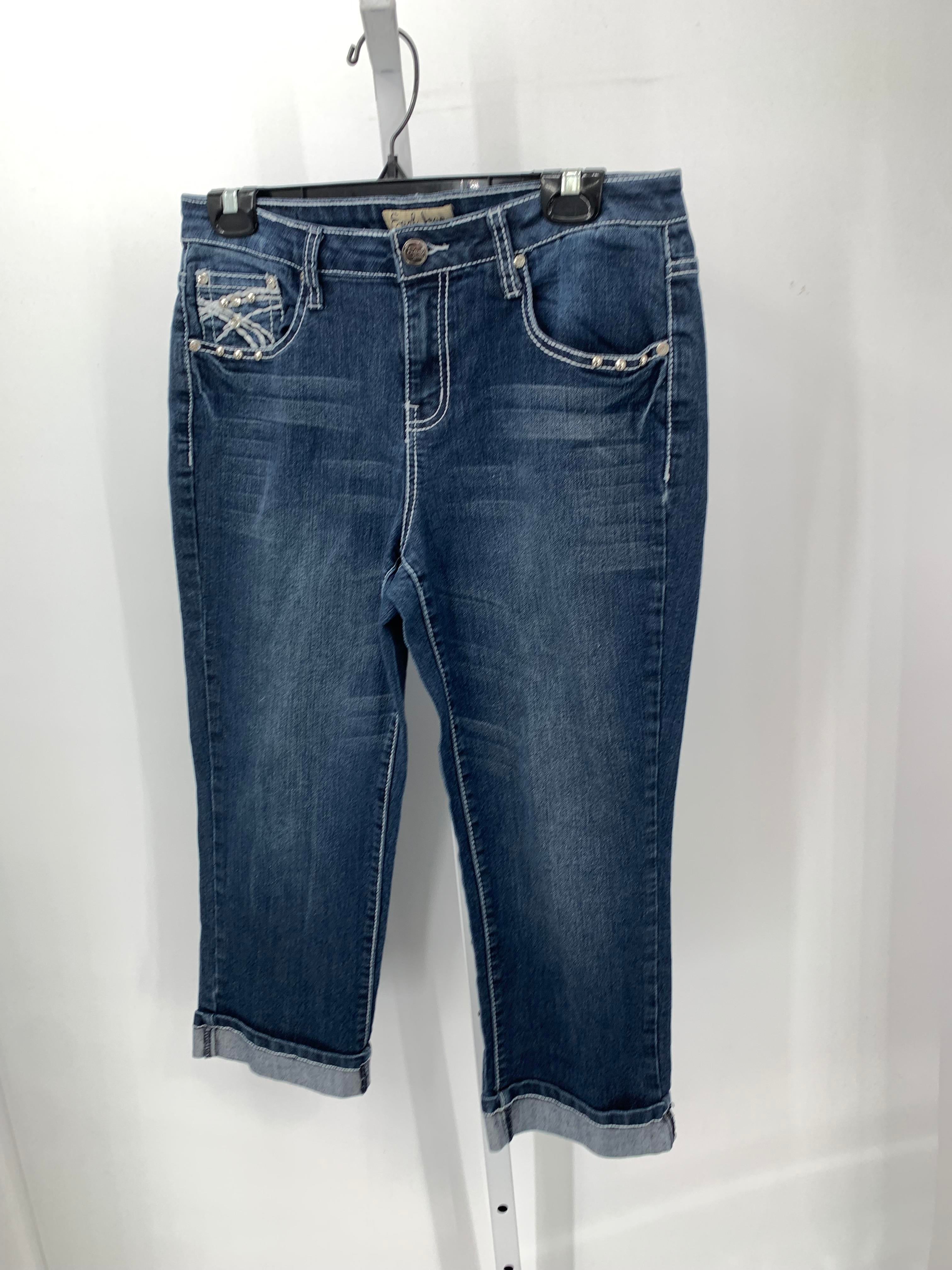 Earl Jean Size 10 Misses Capri Pants