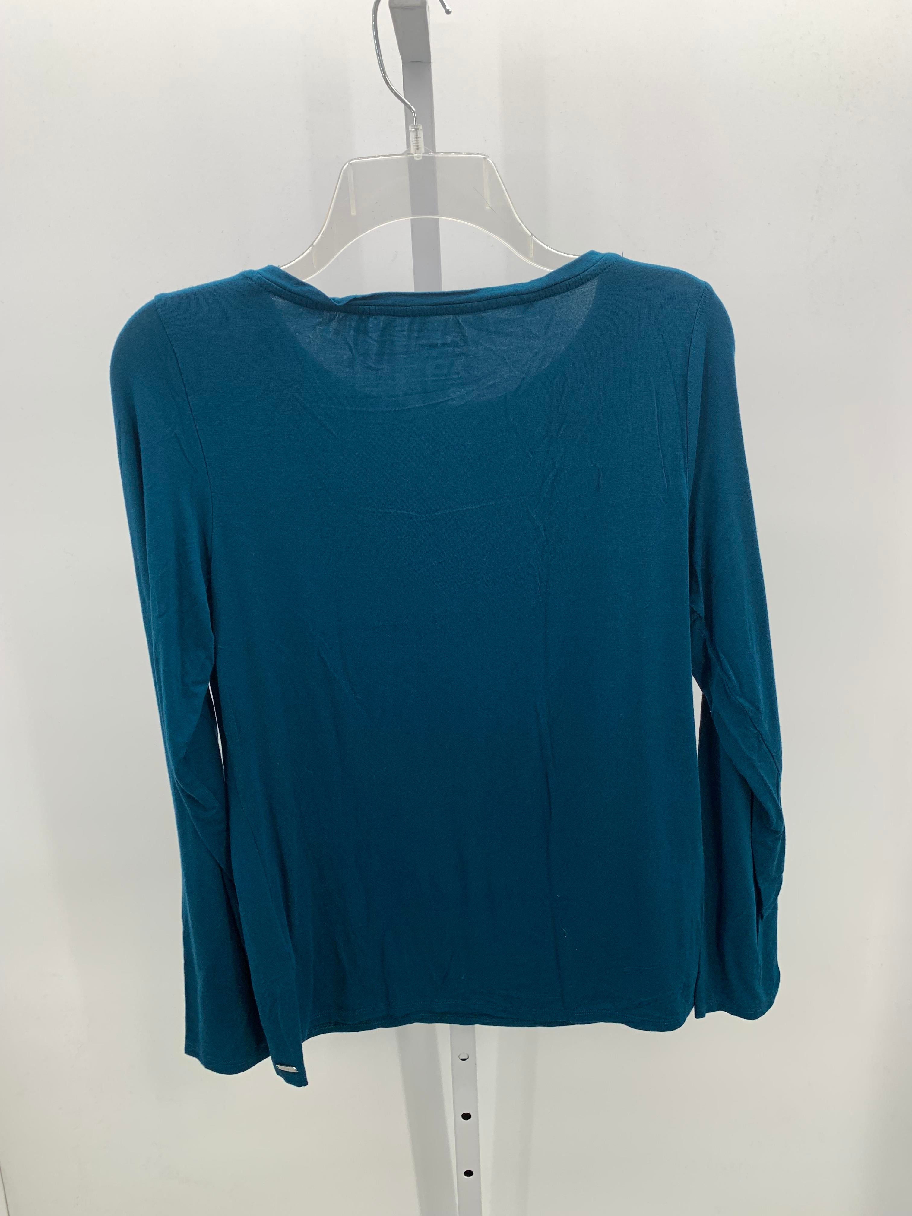Calvin Klein Size Medium Misses Long Sleeve Shirt