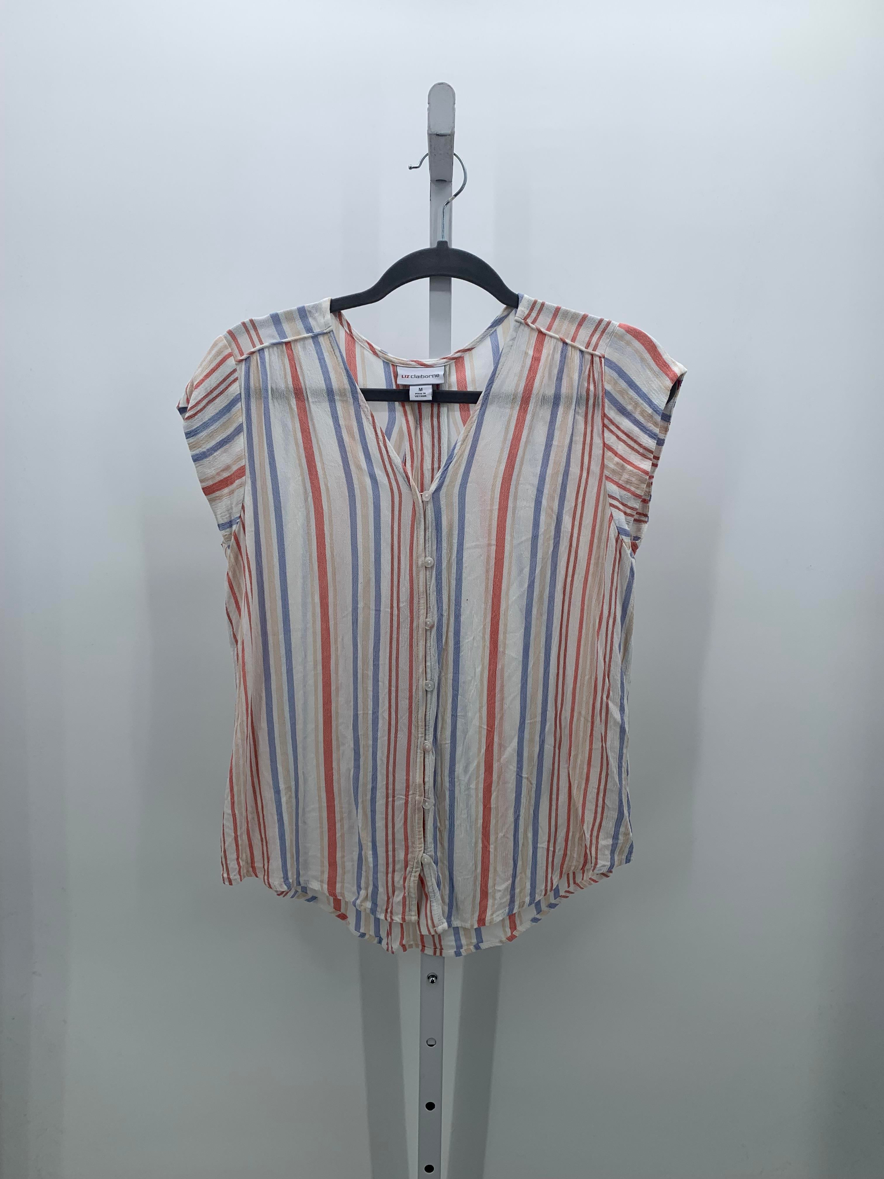 Liz Claiborne Size Medium Misses Short Sleeve Shirt