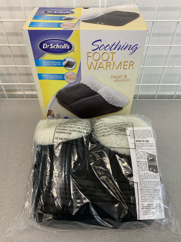 NIB DR SCHOLLS FOOT WARMER.