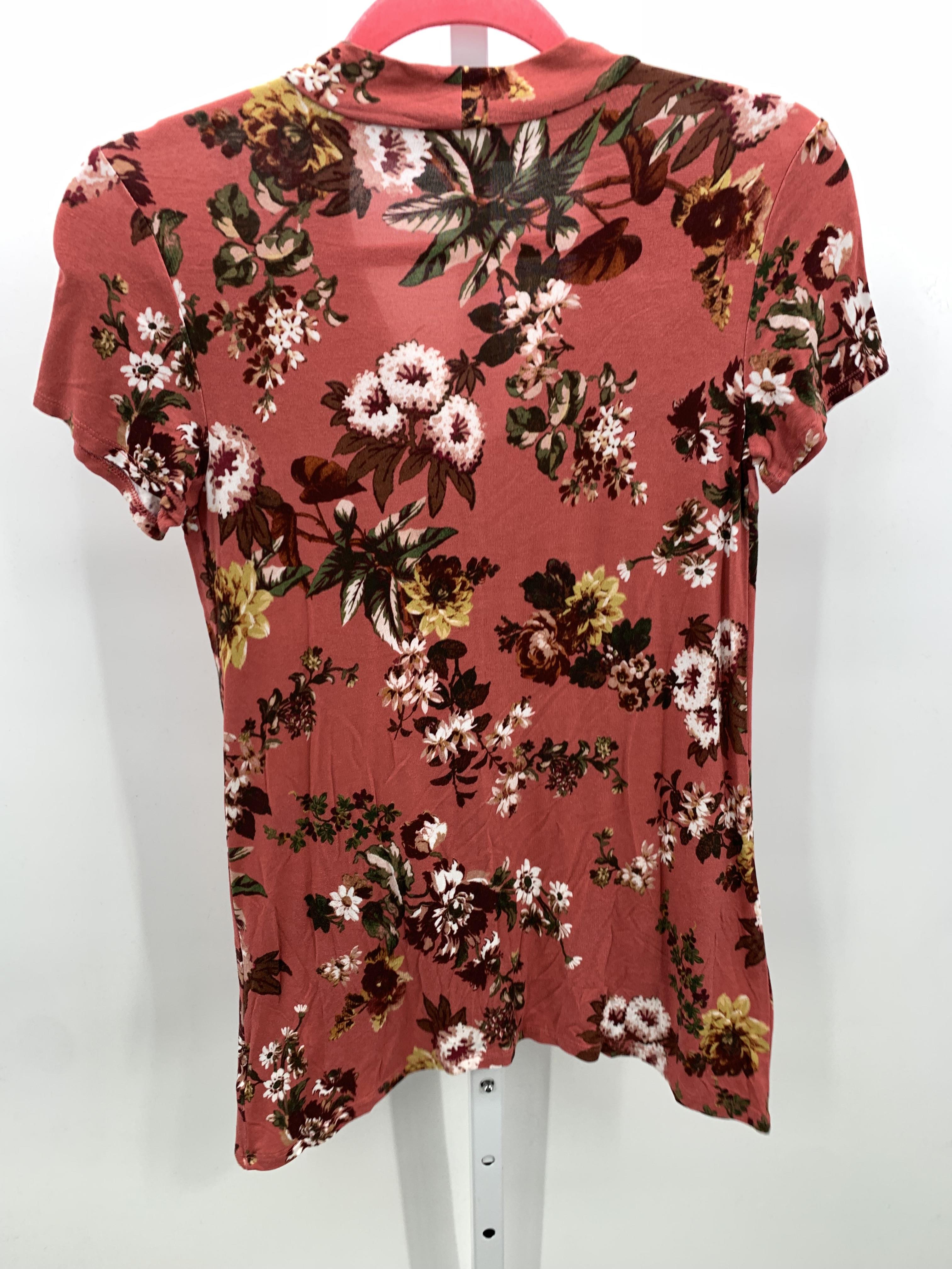 A.N.A. Size X Small Misses Short Sleeve Shirt