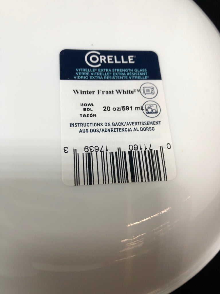 16PC CORELLE WHITE DINING SET SERVICE FOR 4.