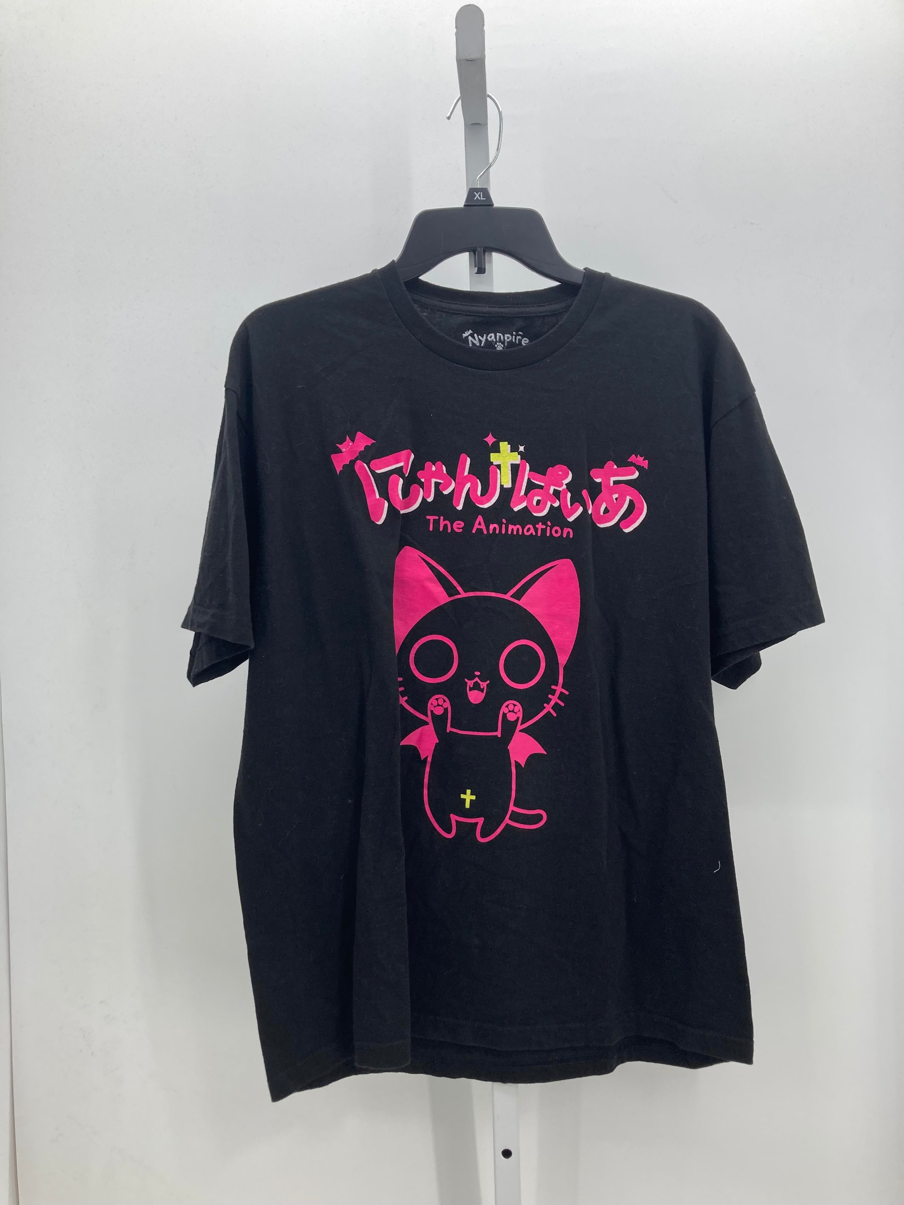 PINK NEON VAMPIRE CAT.