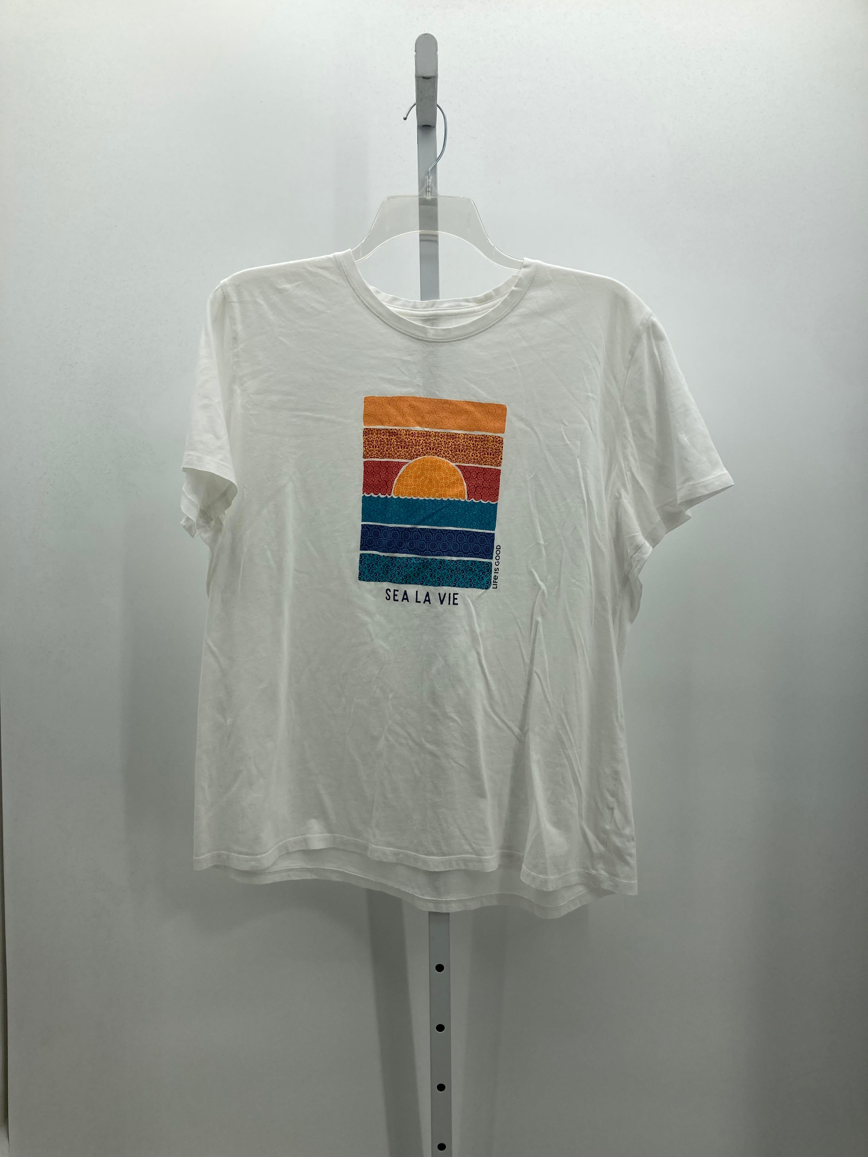 Life is Good Size XXL Misses Short Sleeve Shirt