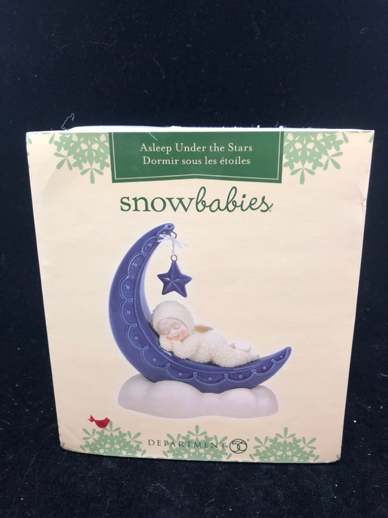 NIB SNOWBABIES BLUE MOON & STAR- ASLEEP UNDER THE STARS