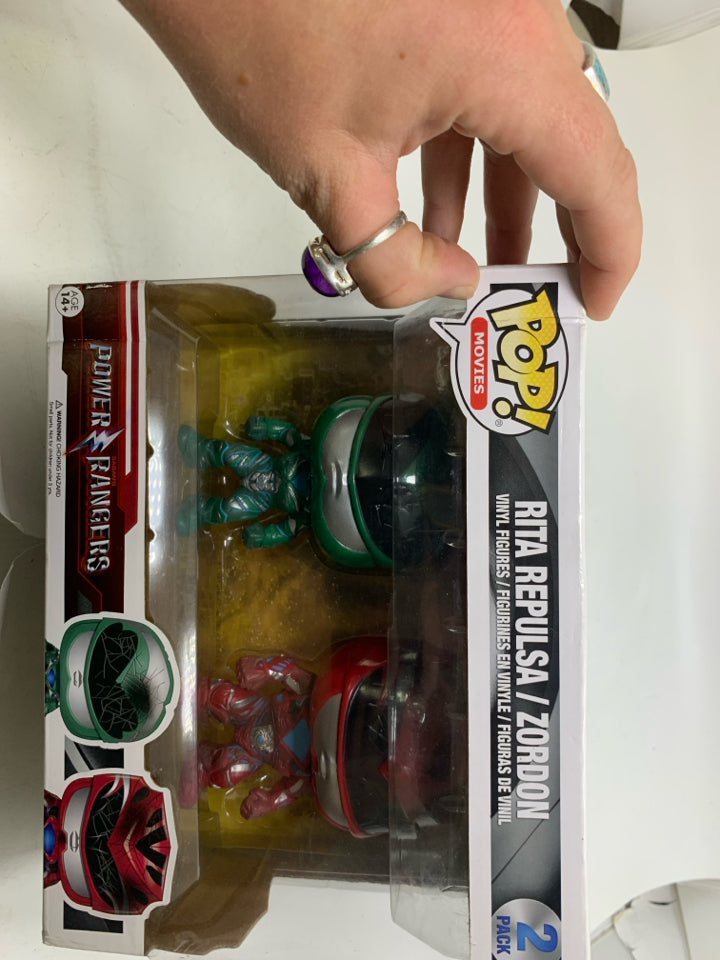 NIB FUNKO POWER RANGERS RITA REPULSA / ZORDON.