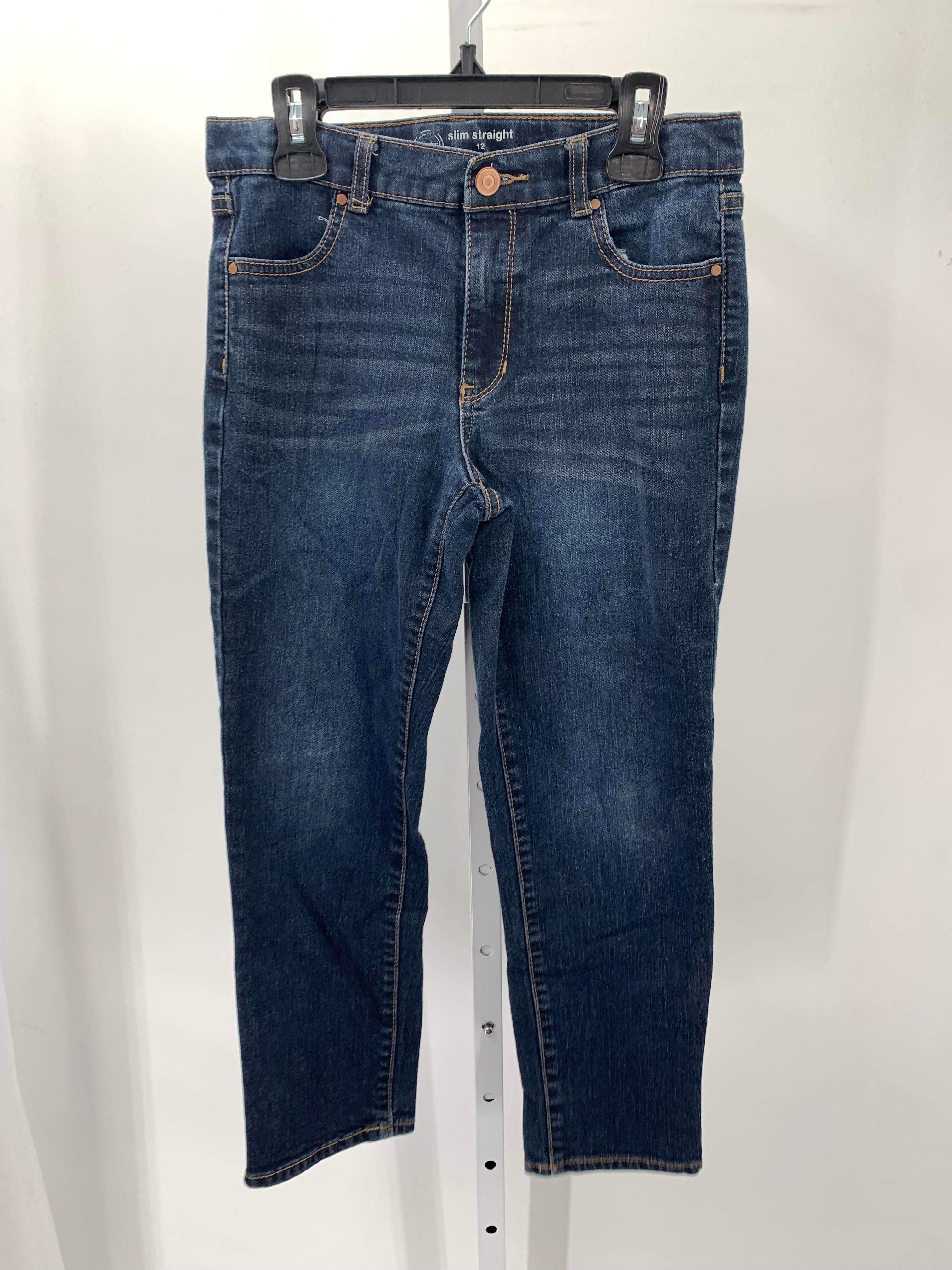 ADJ WAIST SLIM STRAIGHT