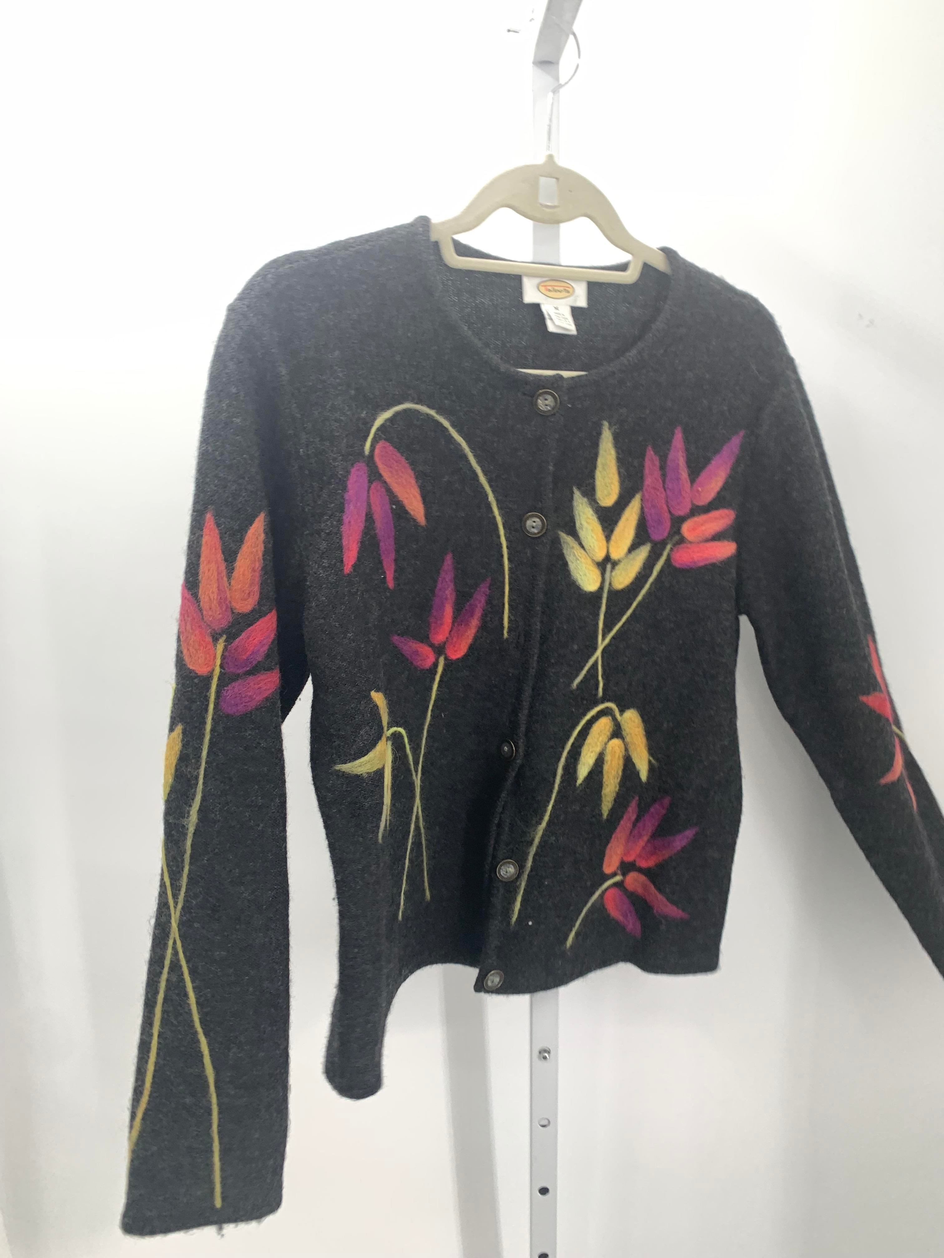 Talbots Size Medium Misses Long Slv Sweater