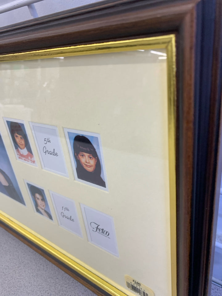 SCHOOL PORTRAIT COLLAGE PHOTO FRAME.