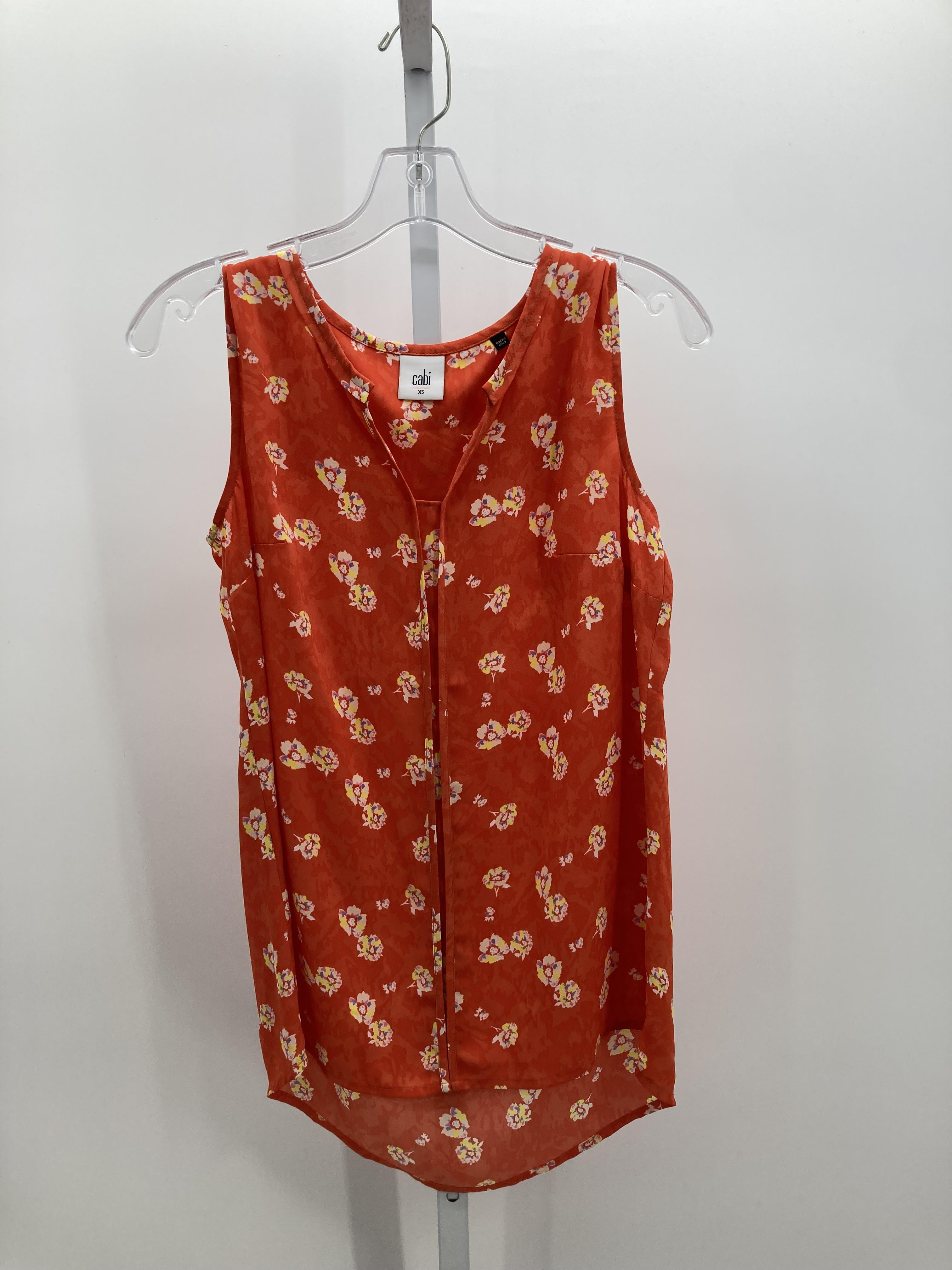 Cabi Size X Small Misses Sleeveless Shirt
