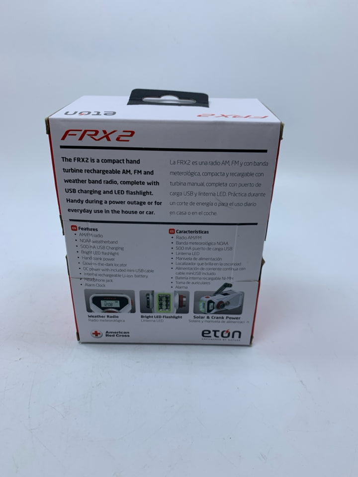 NIB HAND TURNBINE AM/FM WEATHER RADIO.