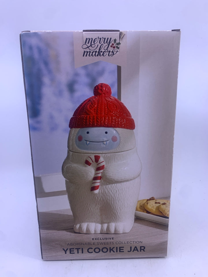 YETI COOKIE JAR.