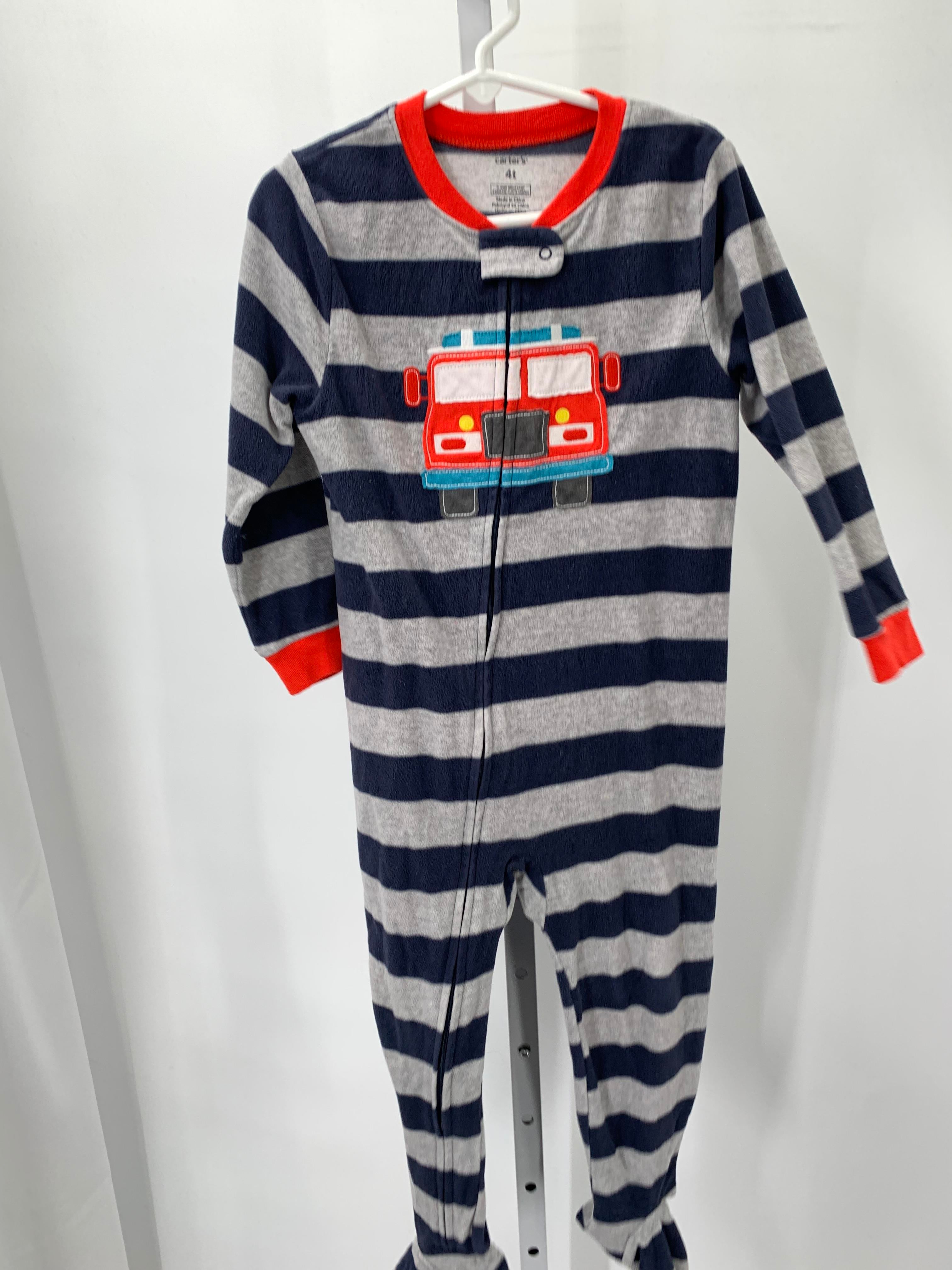 GREY STRIPES FIRETRUCK