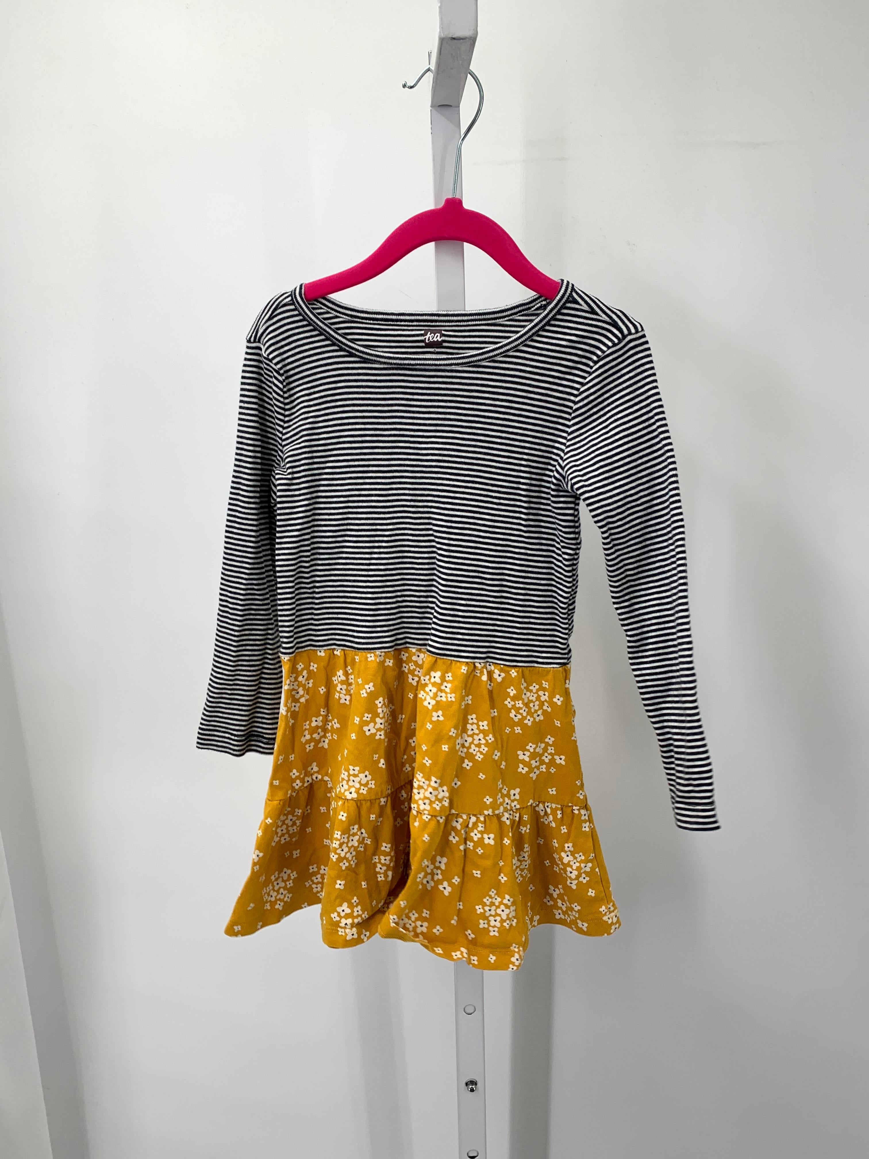 Tea Size 4 Girls Short Sleeve Dress